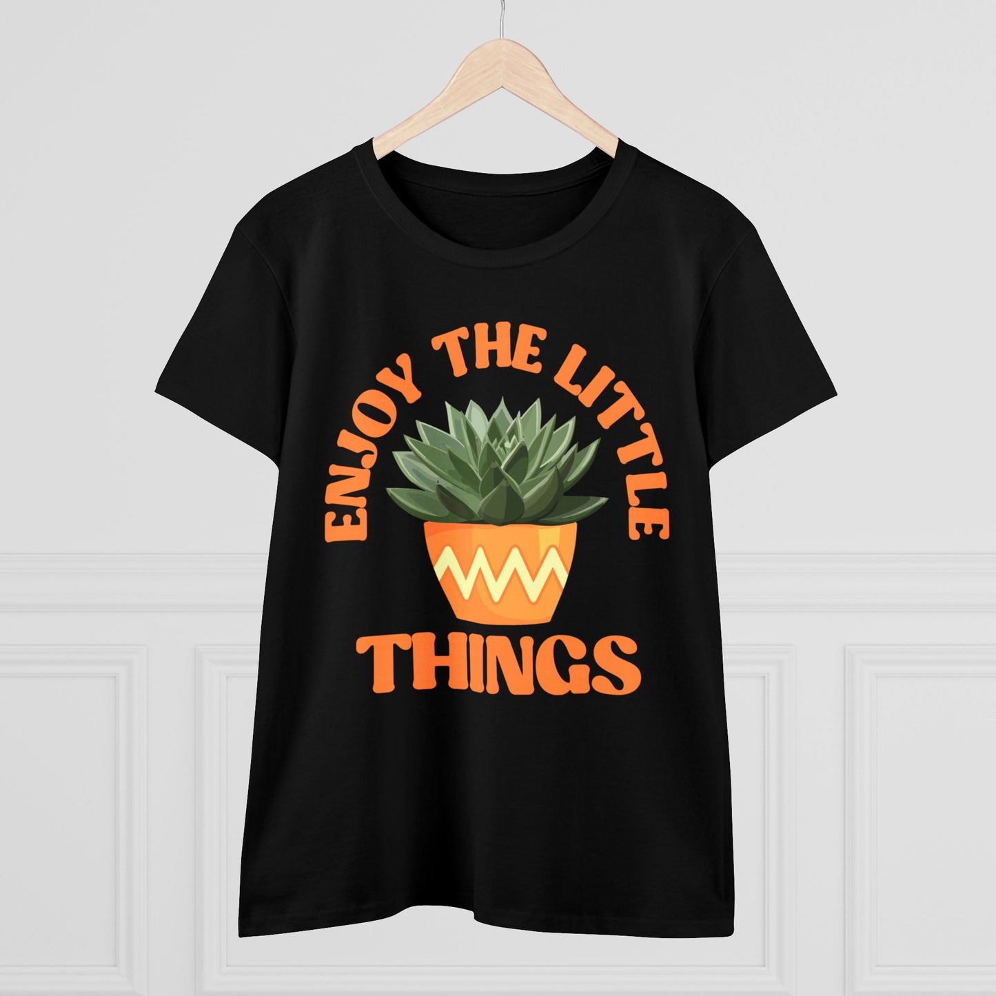 Enjoy the Little Things - Gardening - Women's Midweight Cotton Tee