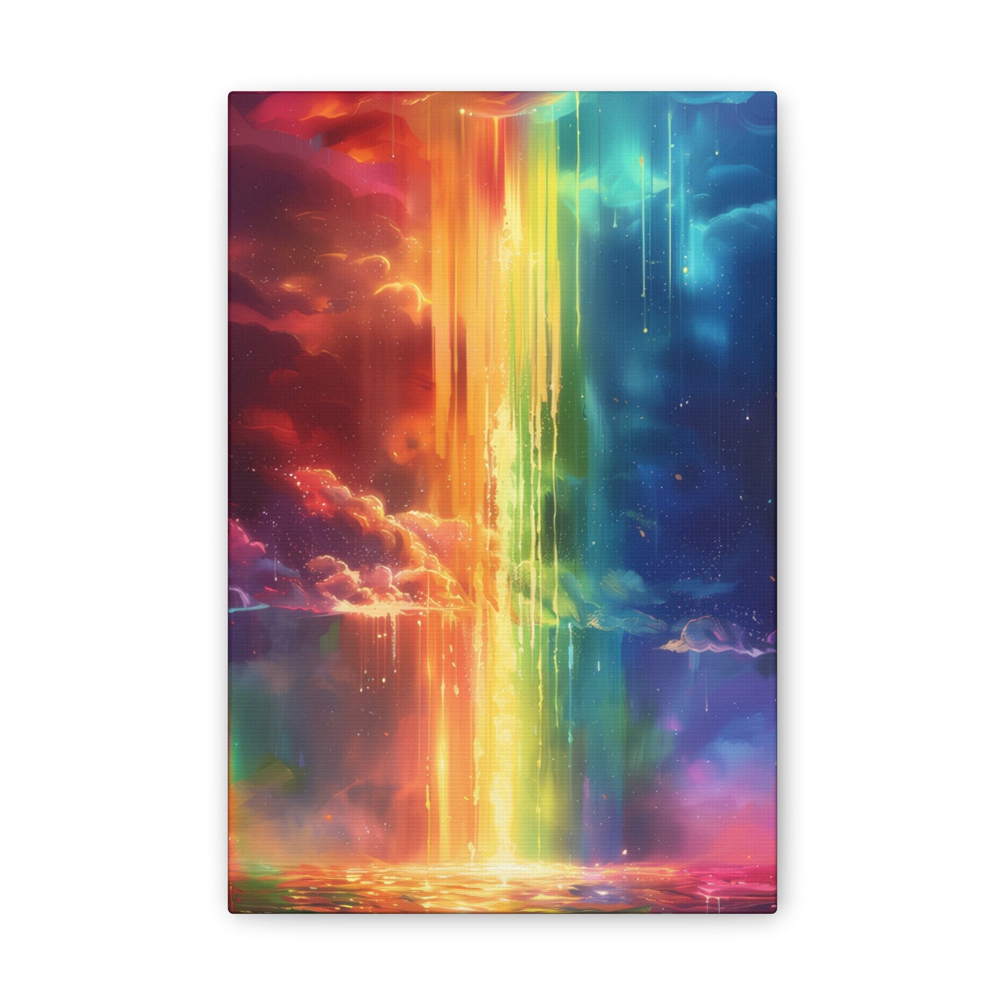 Rainbow Storm - Canvas Stretched, 0.75"