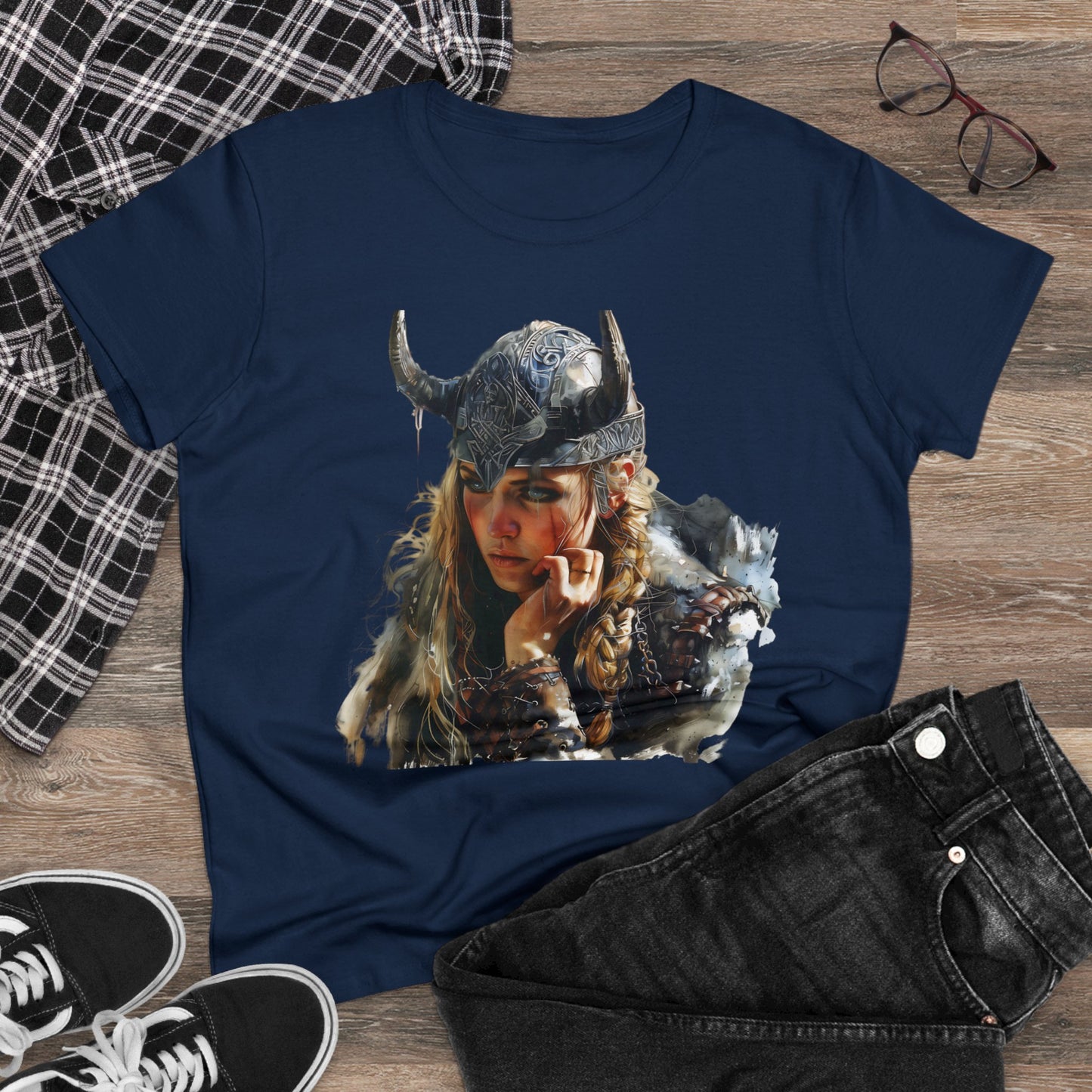 Viking - Fantasy - Women's Midweight Cotton Tee