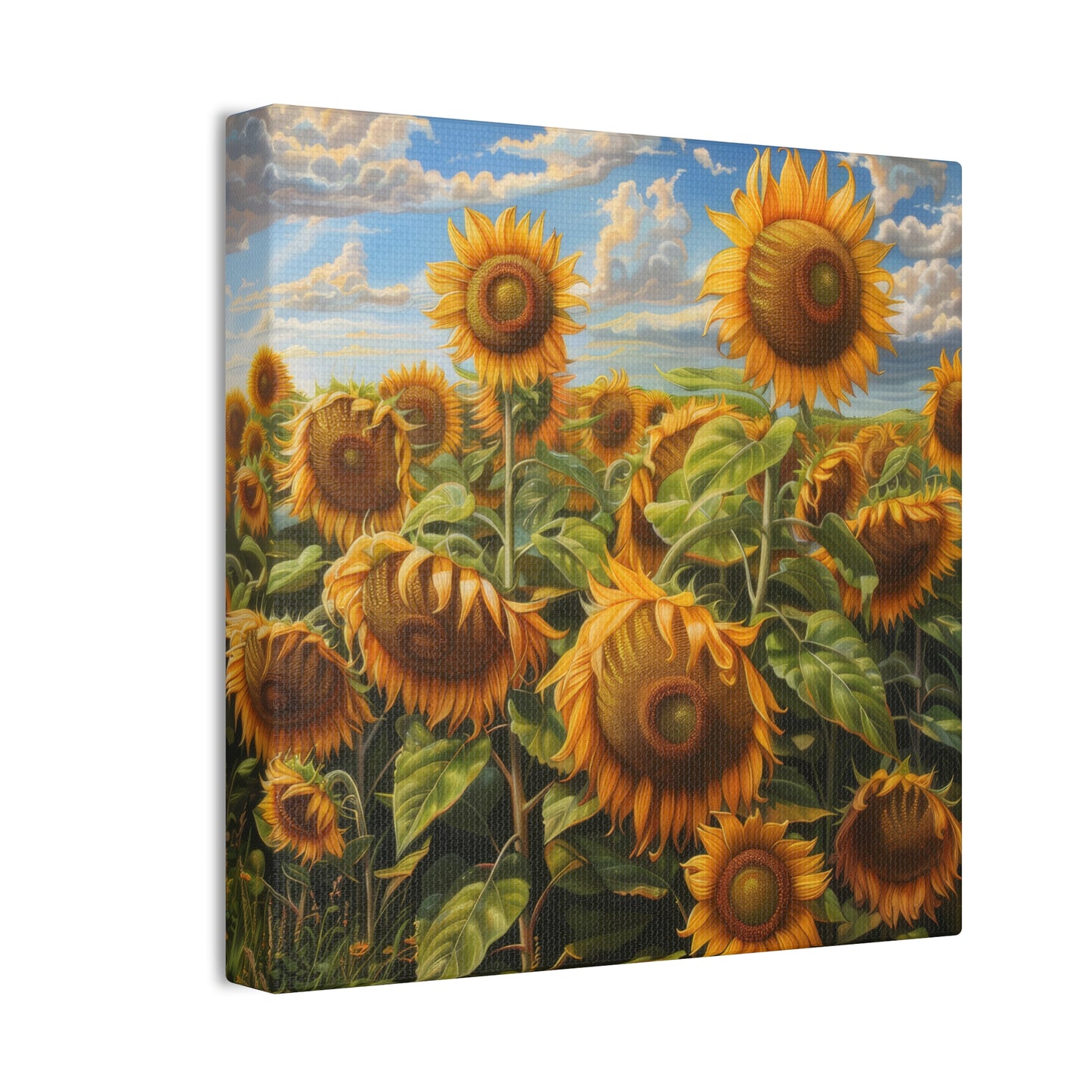 Sunflowers - Canvas Stretched, 0.75"