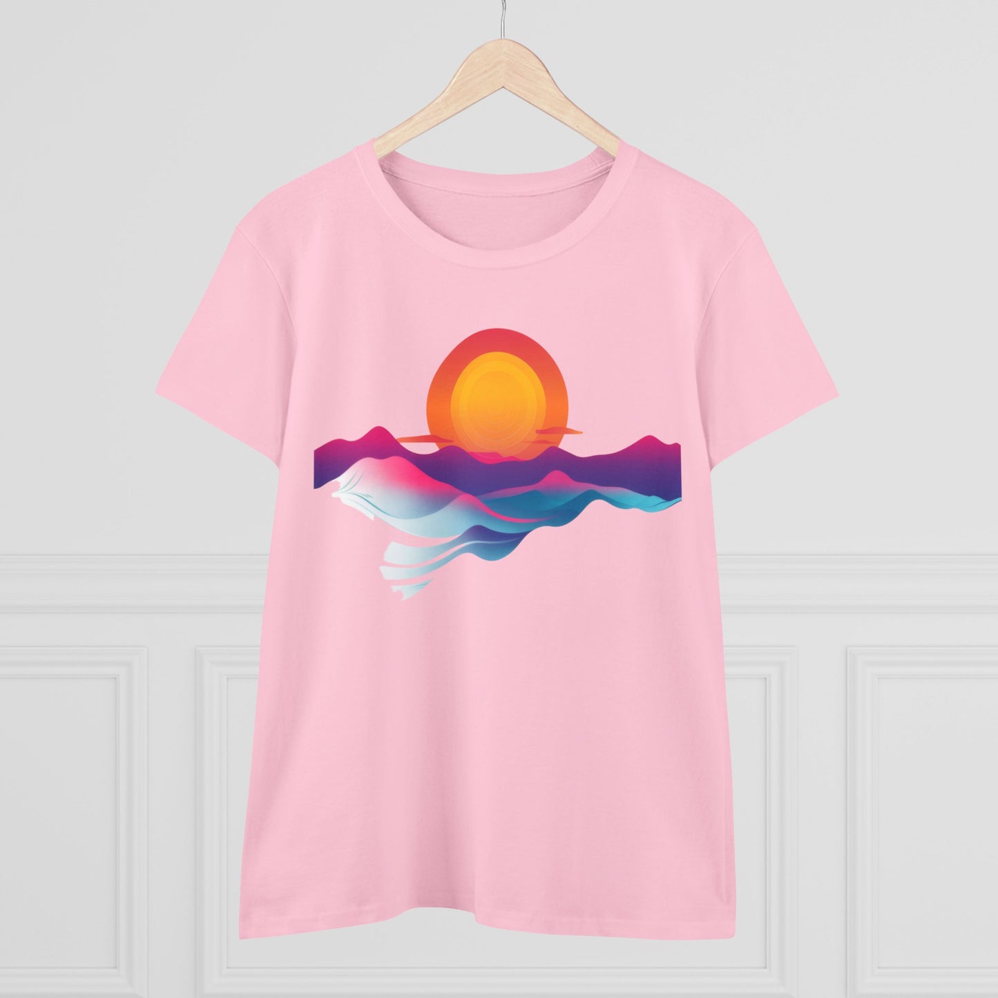 Sunrise - Women's Midweight Cotton Tee