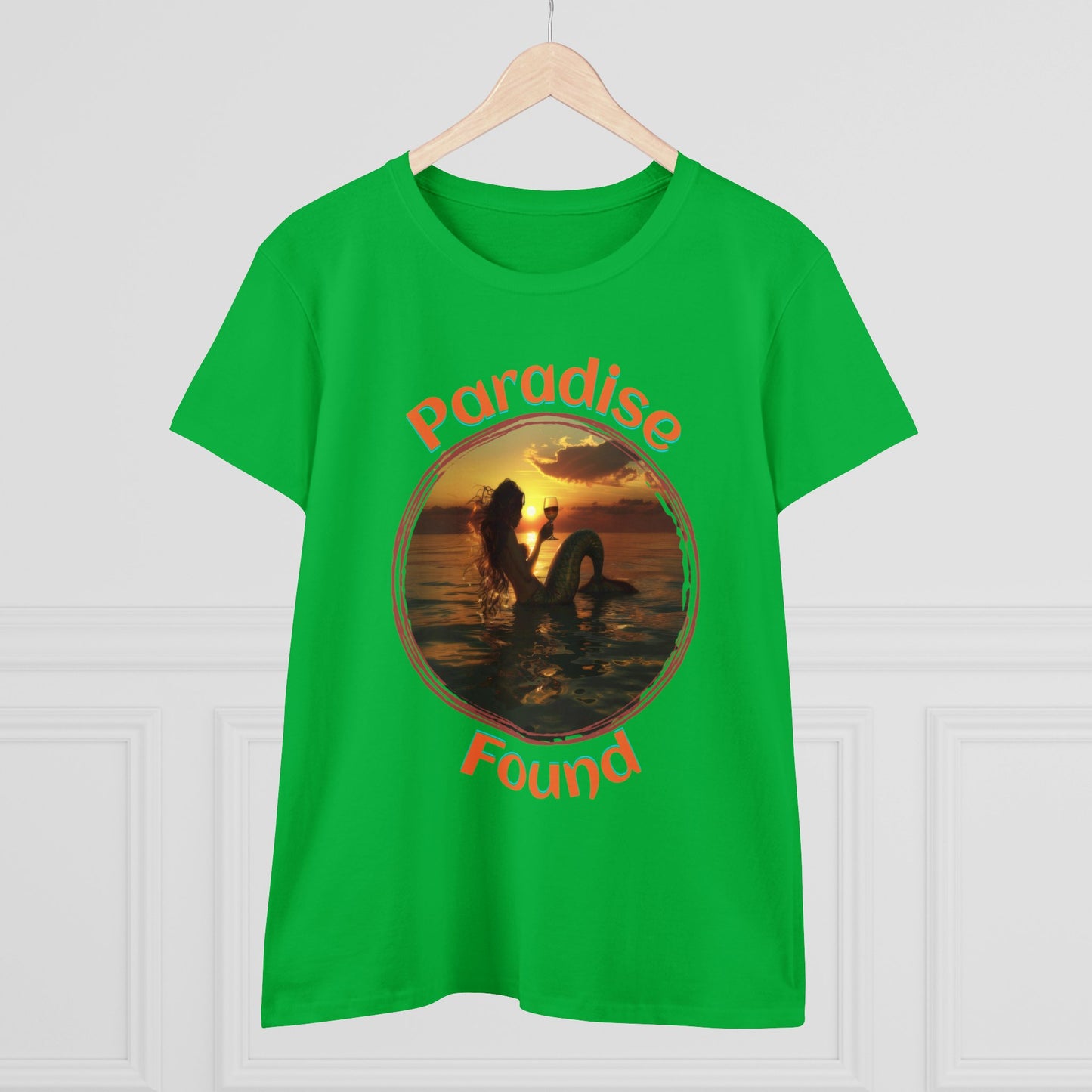 Paradise Found - Women's Midweight Cotton Tee