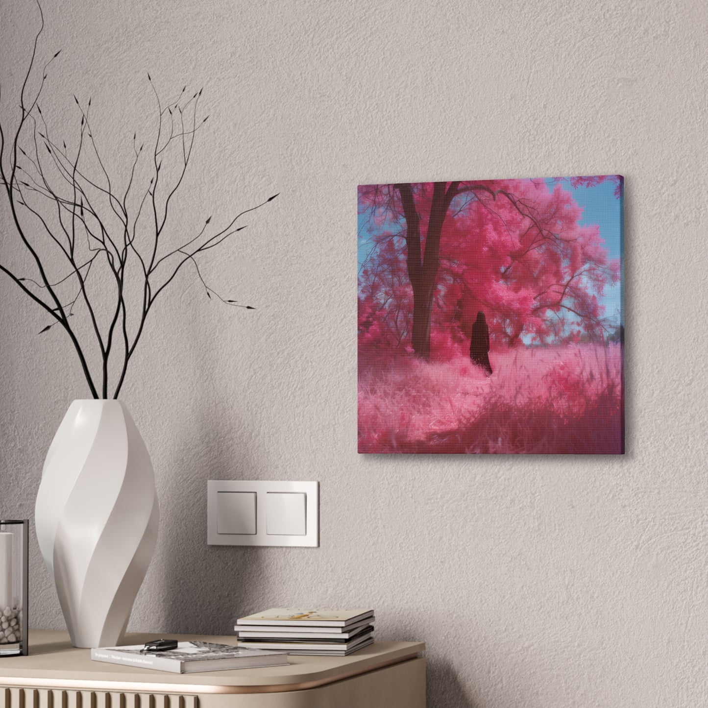 Pink Forest - Canvas Stretched, 0.75"