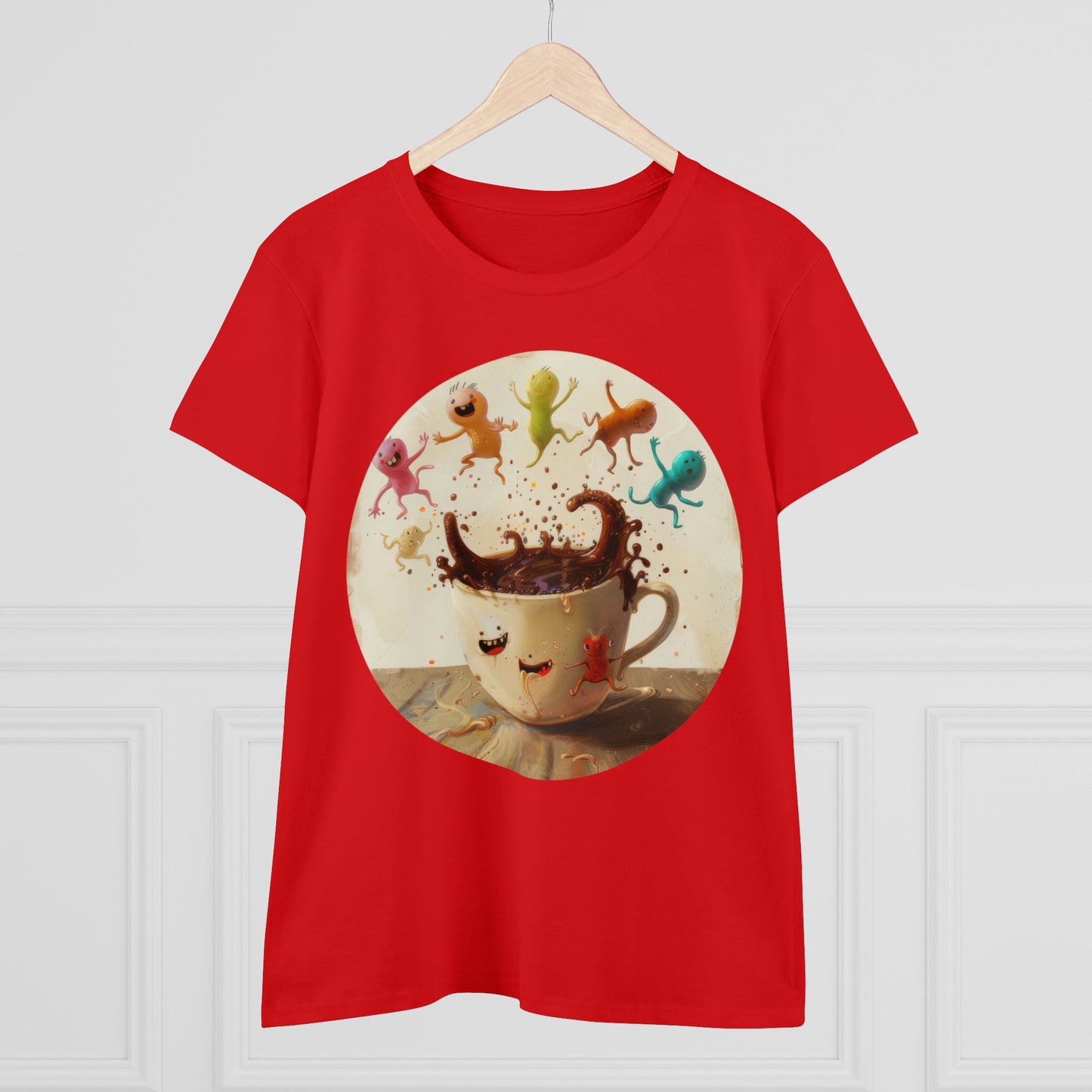 Coffee Critters - Women's Midweight Cotton Tee