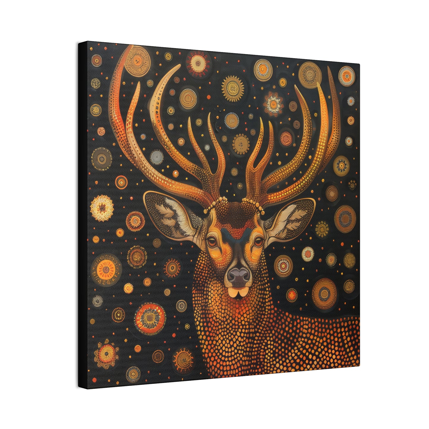 Deer - Canvas Stretched, 0.75"