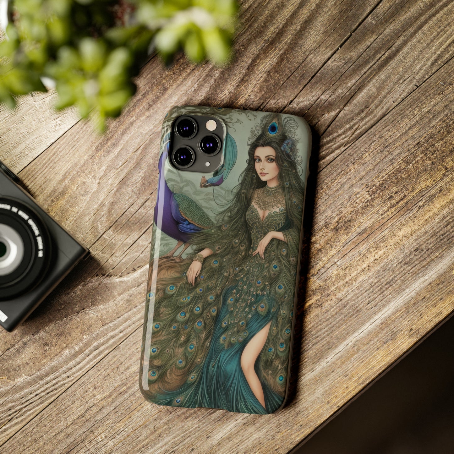 Peacock Witch - Phone Case