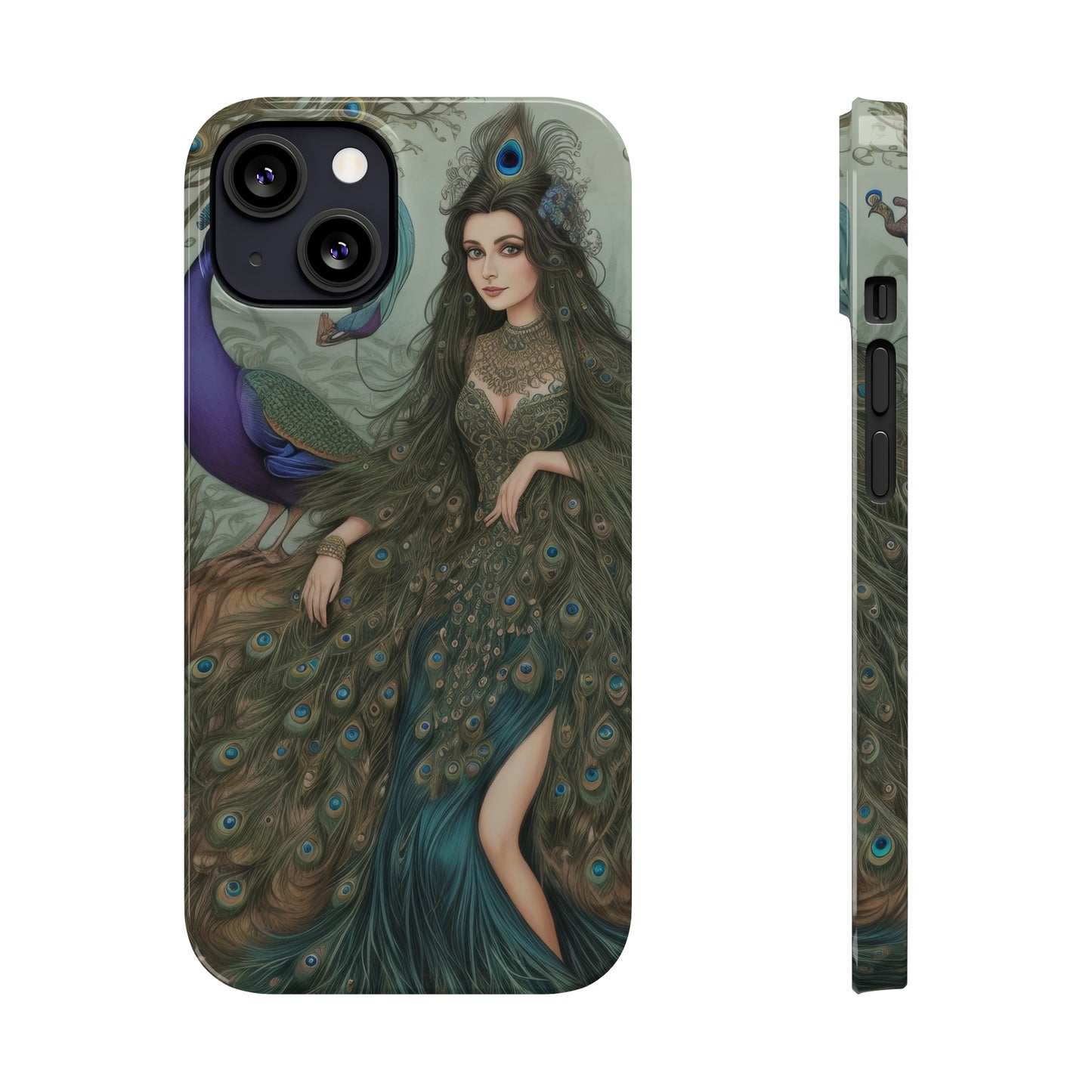 Peacock Witch - Phone Case