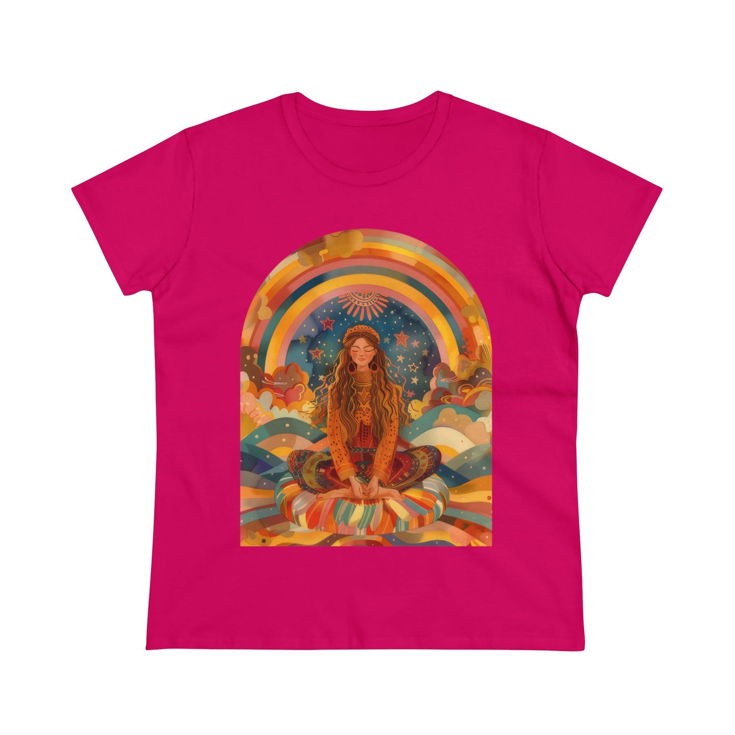 Meditation - Women's Midweight Cotton Tee