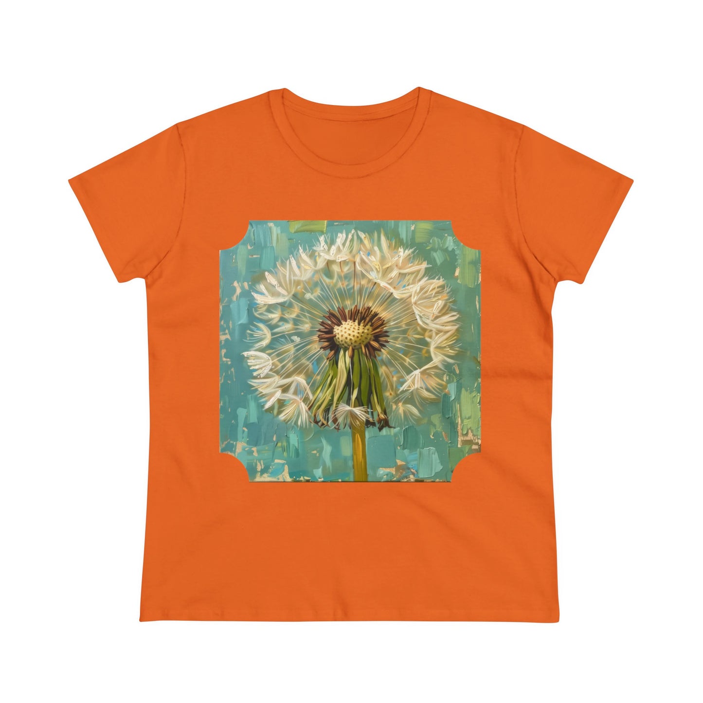 Dandelion - Flowers - Women's Midweight Cotton Tee