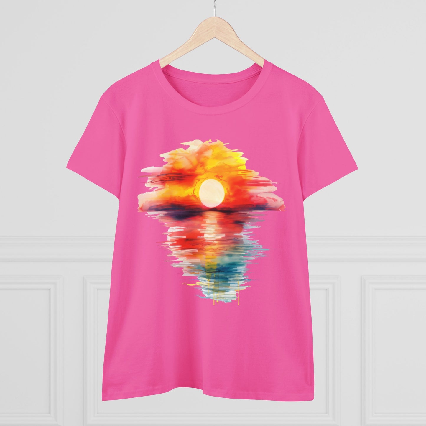 Sunrise - Women's Midweight Cotton Tee