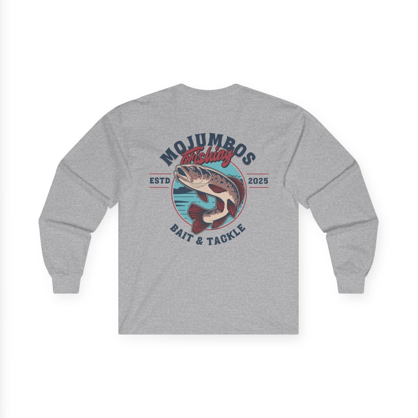 Fishing Adventure Long Sleeve Tee - Perfect for Anglers, Outdoor Lovers, Gifts, Summer Vacations, Fishing Trips, Casual Wear