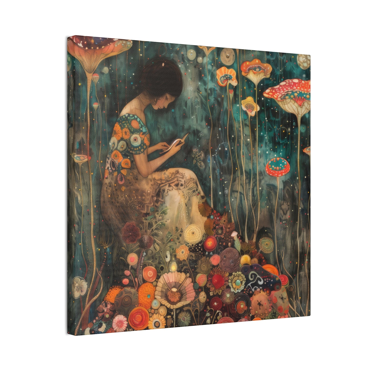 Tending the Garden - Canvas Stretched, 0.75"