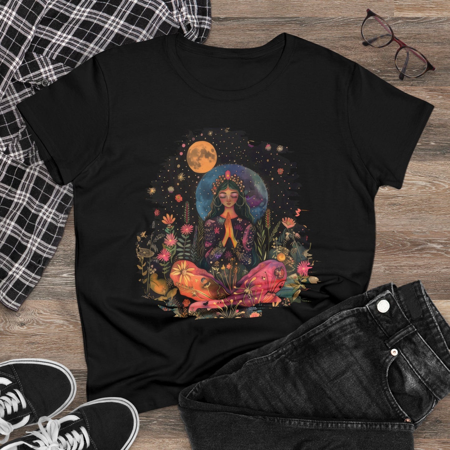 Meditation - Women's Midweight Cotton Tee