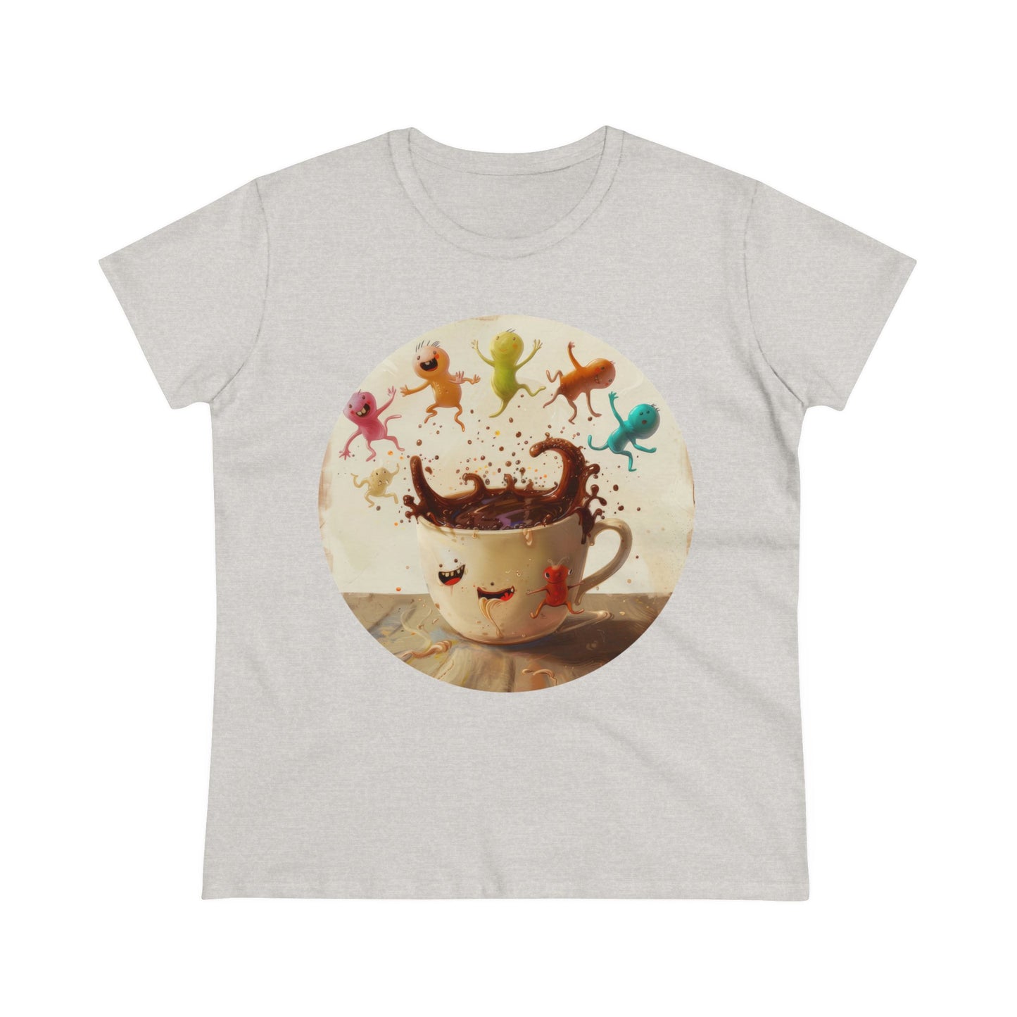 Coffee Critters - Women's Midweight Cotton Tee