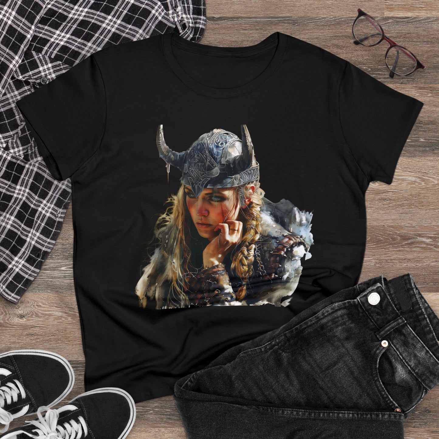 Viking - Fantasy - Women's Midweight Cotton Tee