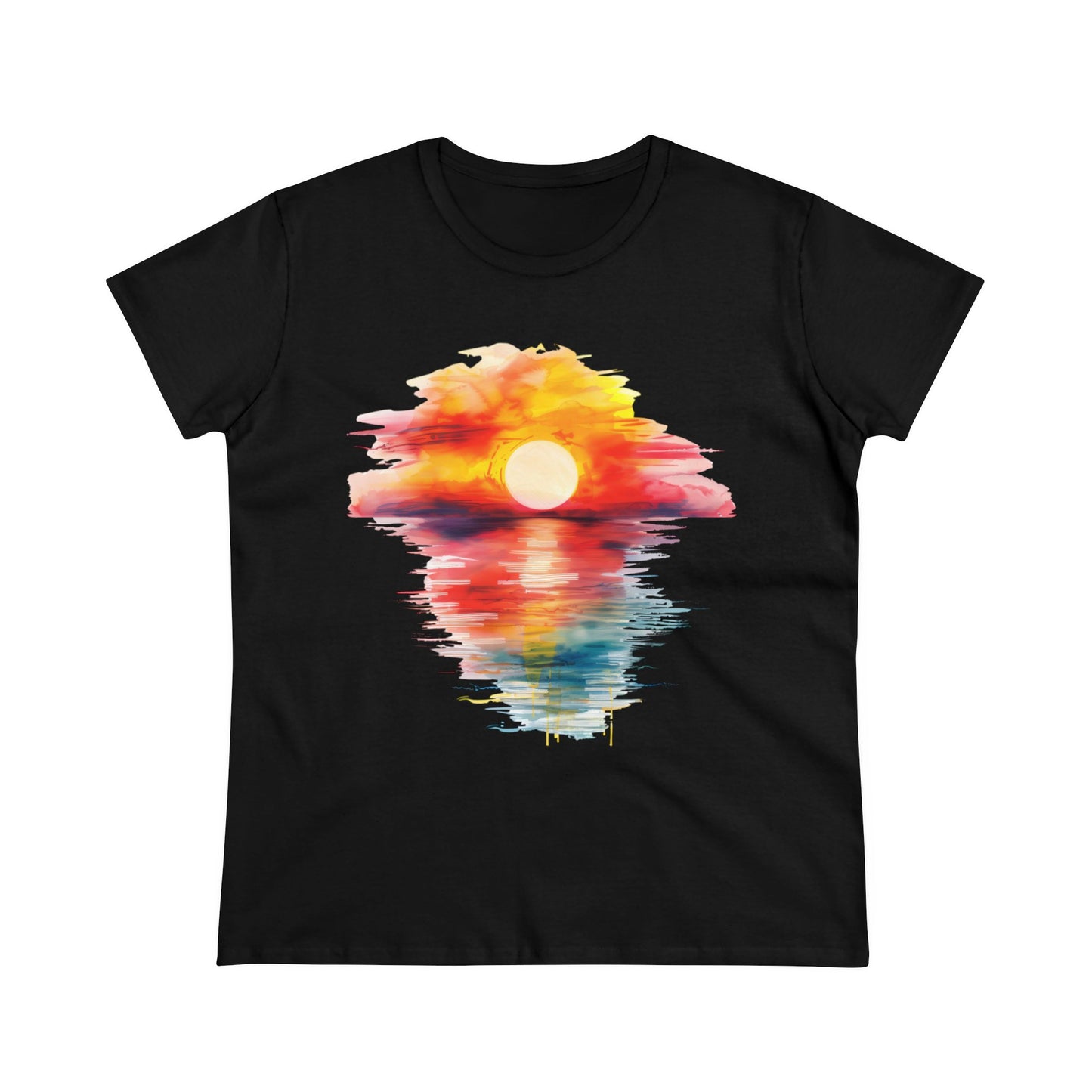 Sunrise - Women's Midweight Cotton Tee