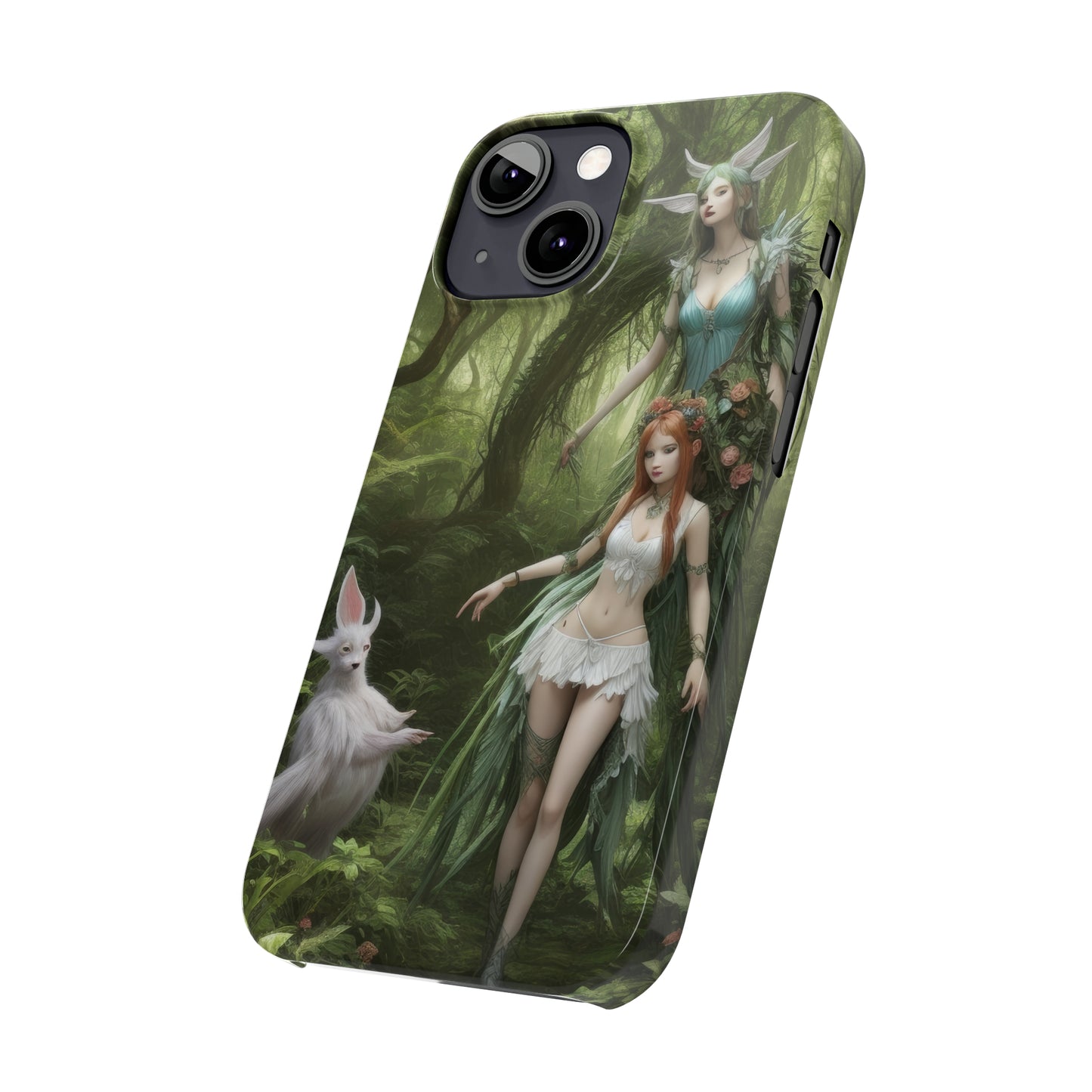 Curious Wood Nymph - Phone Case