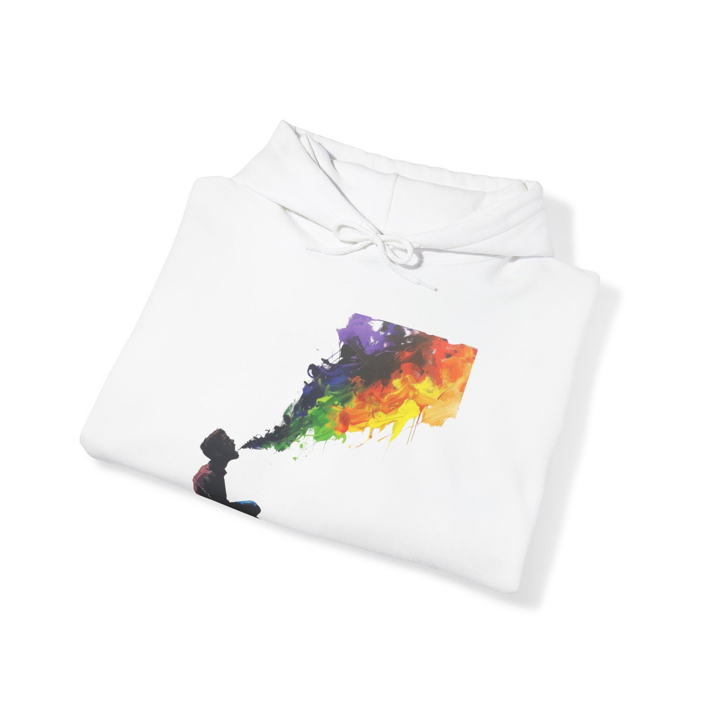 Rainbow Breath - Unisex Heavy Blend™ Hooded Sweatshirt