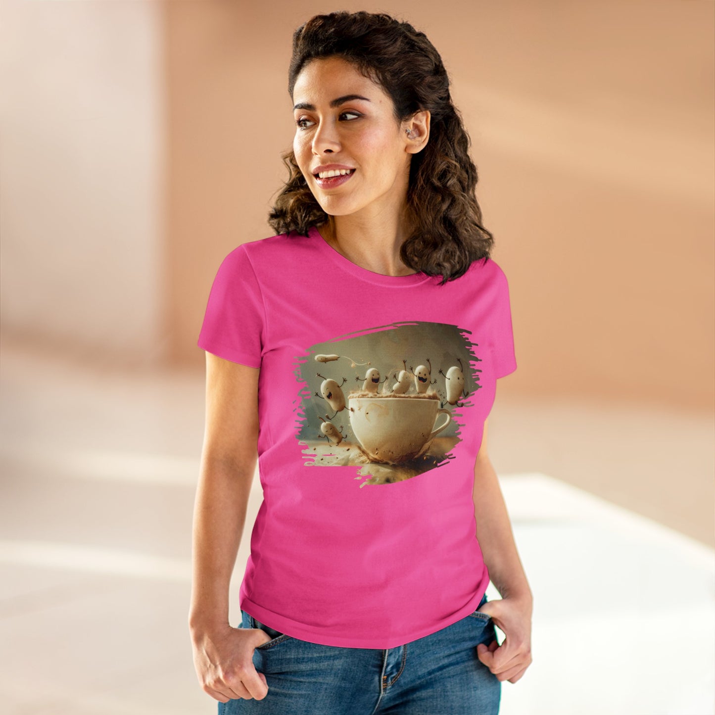 Coffee Critters - Women's Midweight Cotton Tee