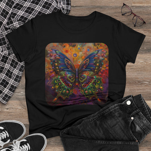 Butterfly - Women's Midweight Cotton Tee