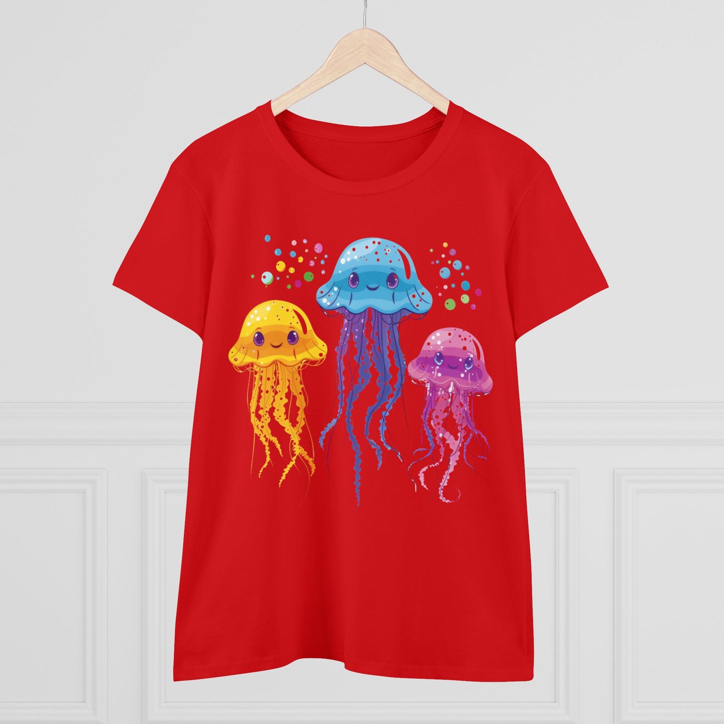 Jellyfish - Women's Midweight Cotton Tee