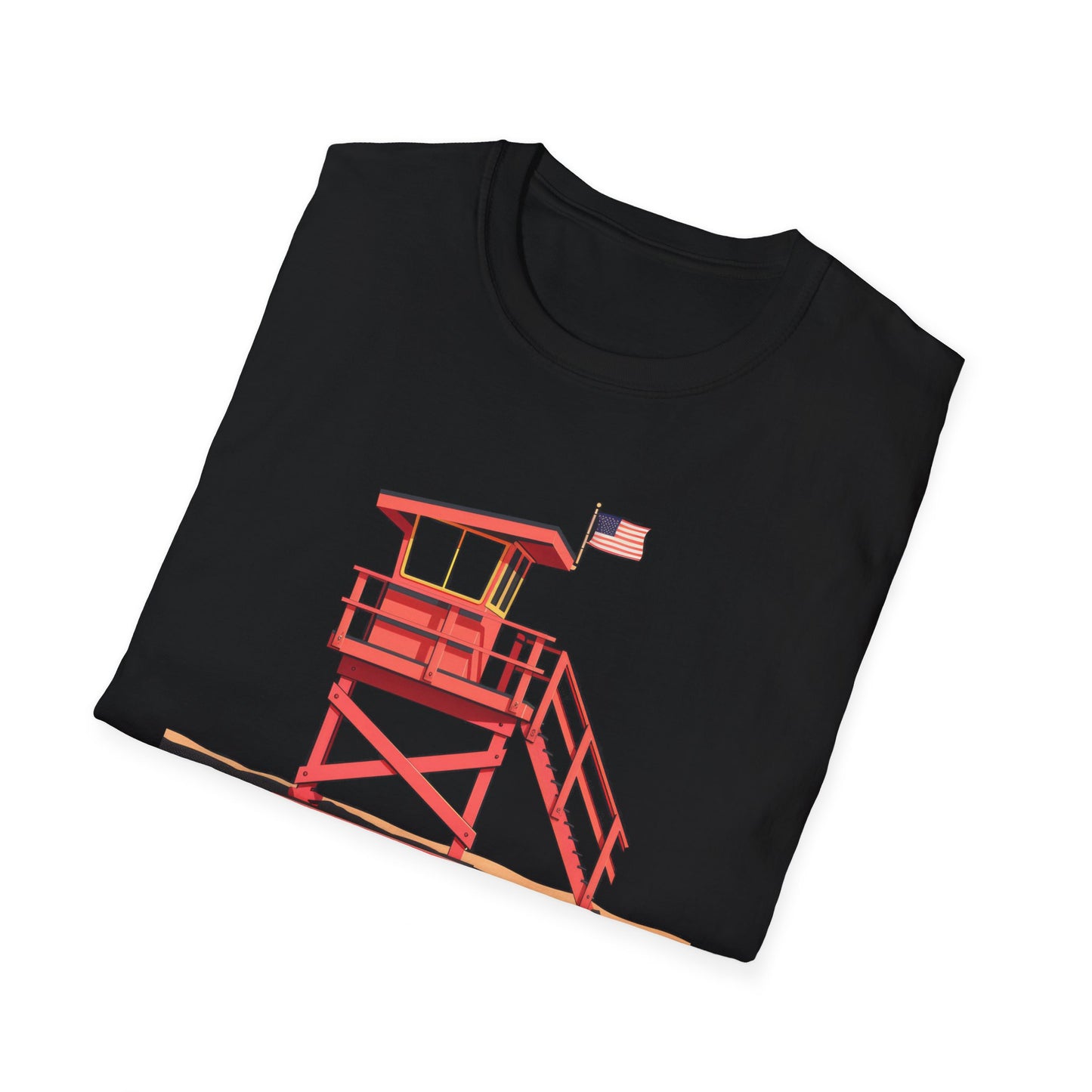 Lifeguard Shack - Unisex Softstyle T-Shirt