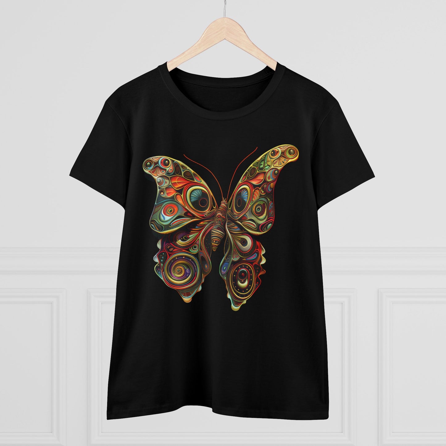 Butterfly - Women's Midweight Cotton Tee