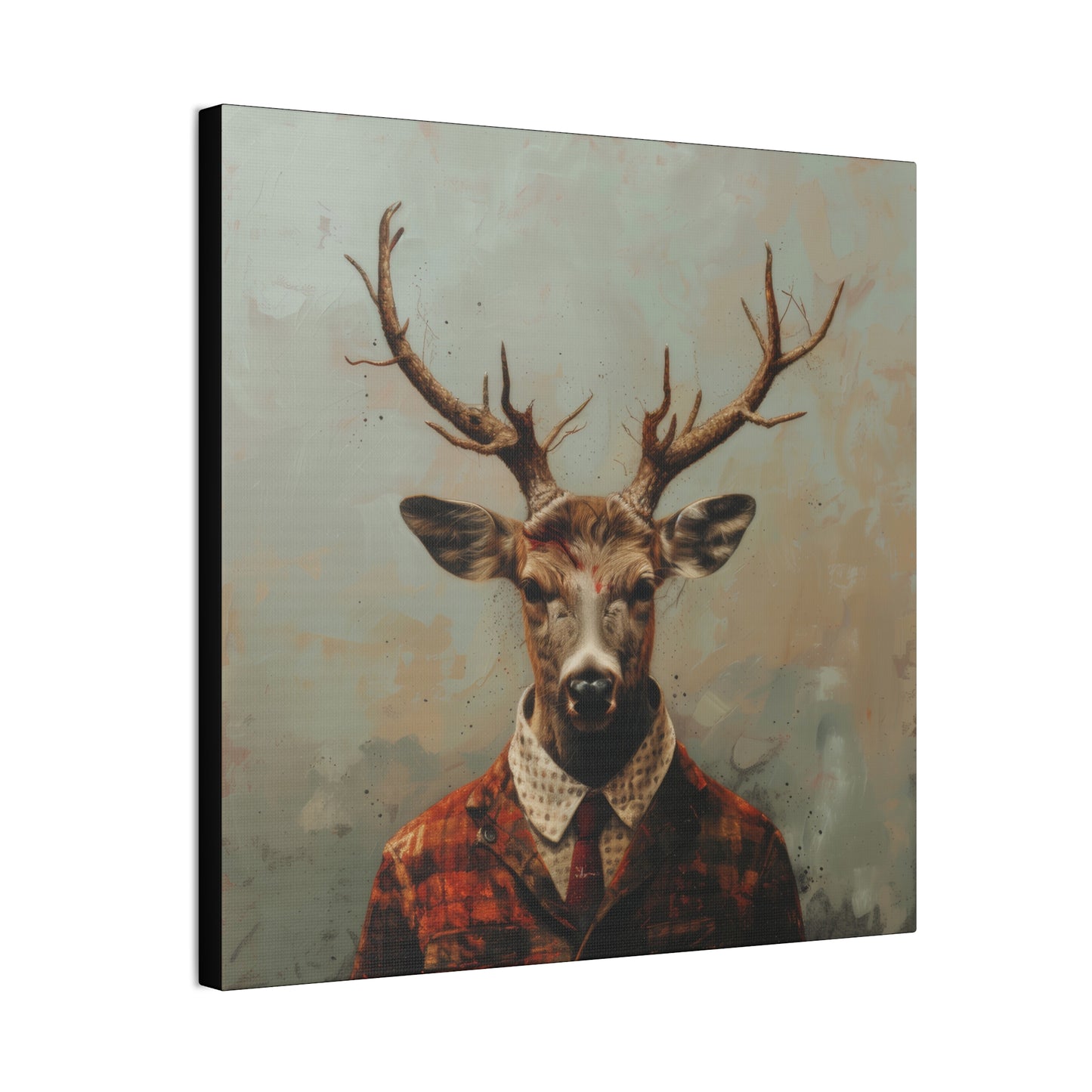 Dapper Deer - Canvas Stretched, 0.75"