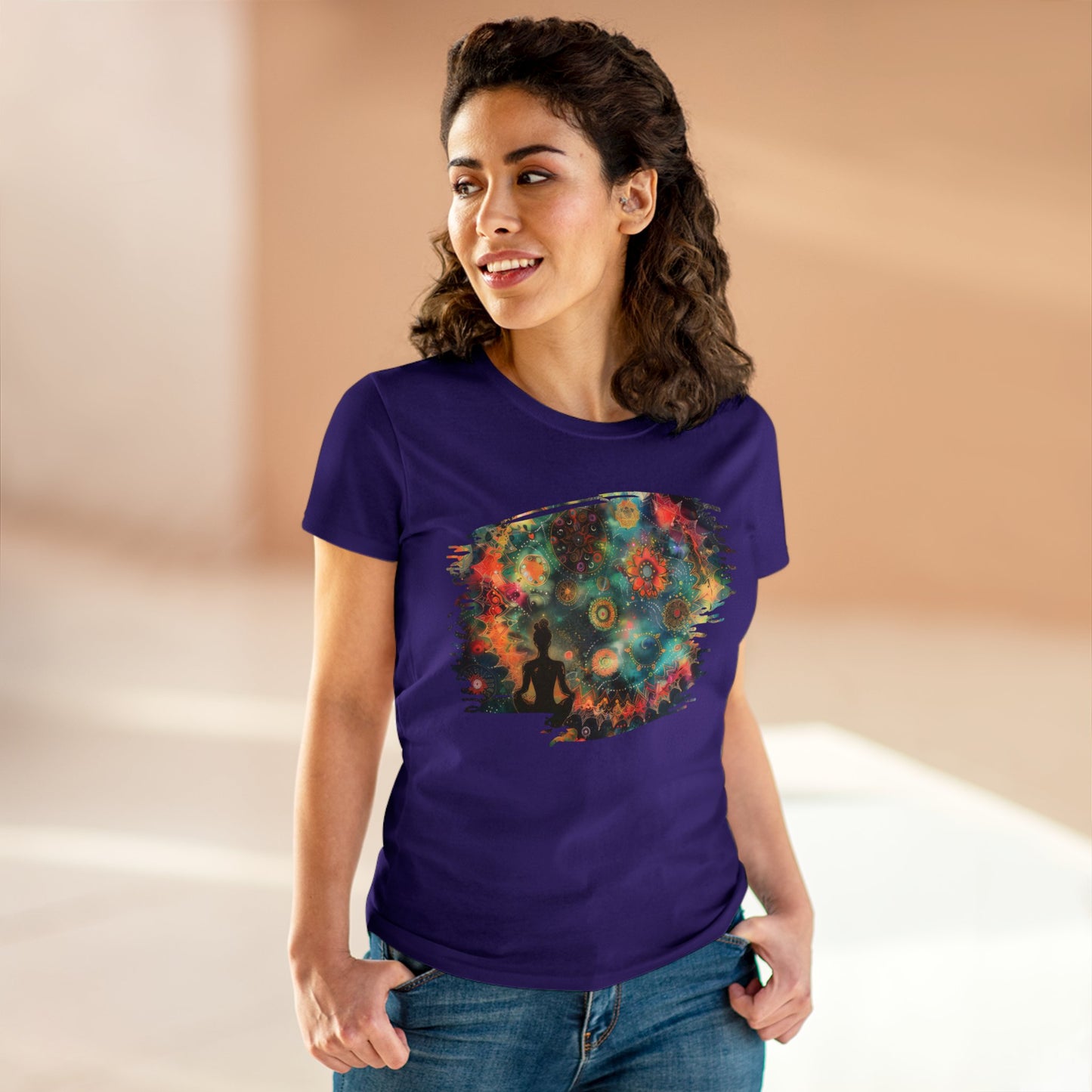 Meditation - Women's Midweight Cotton Tee