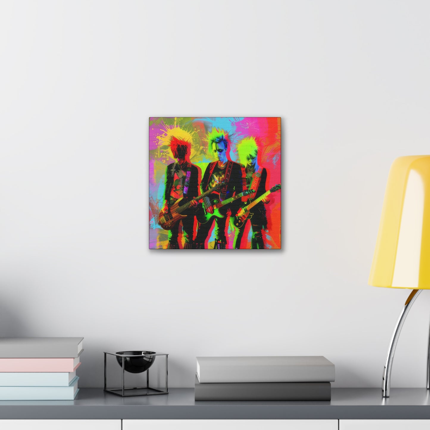 Punk Rockers - Canvas Stretched, 0.75"