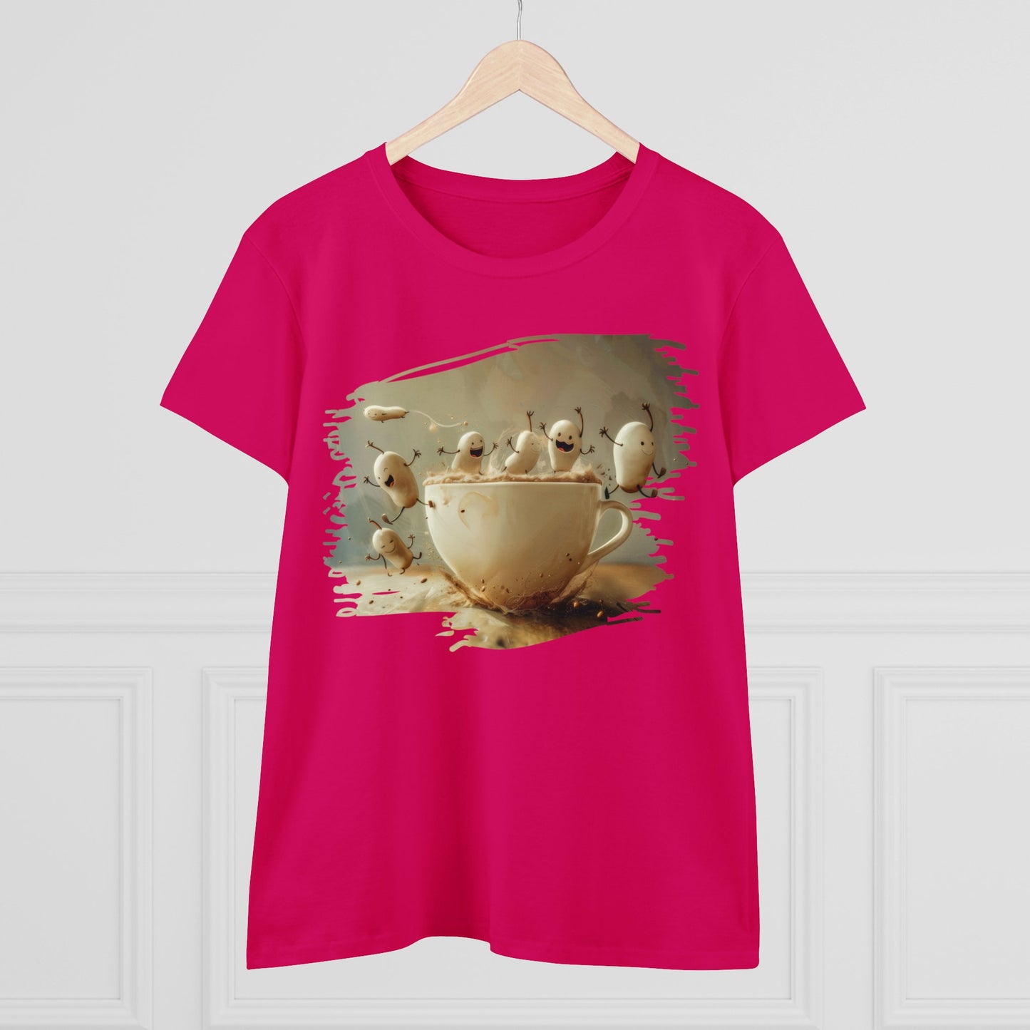 Coffee Critters - Women's Midweight Cotton Tee