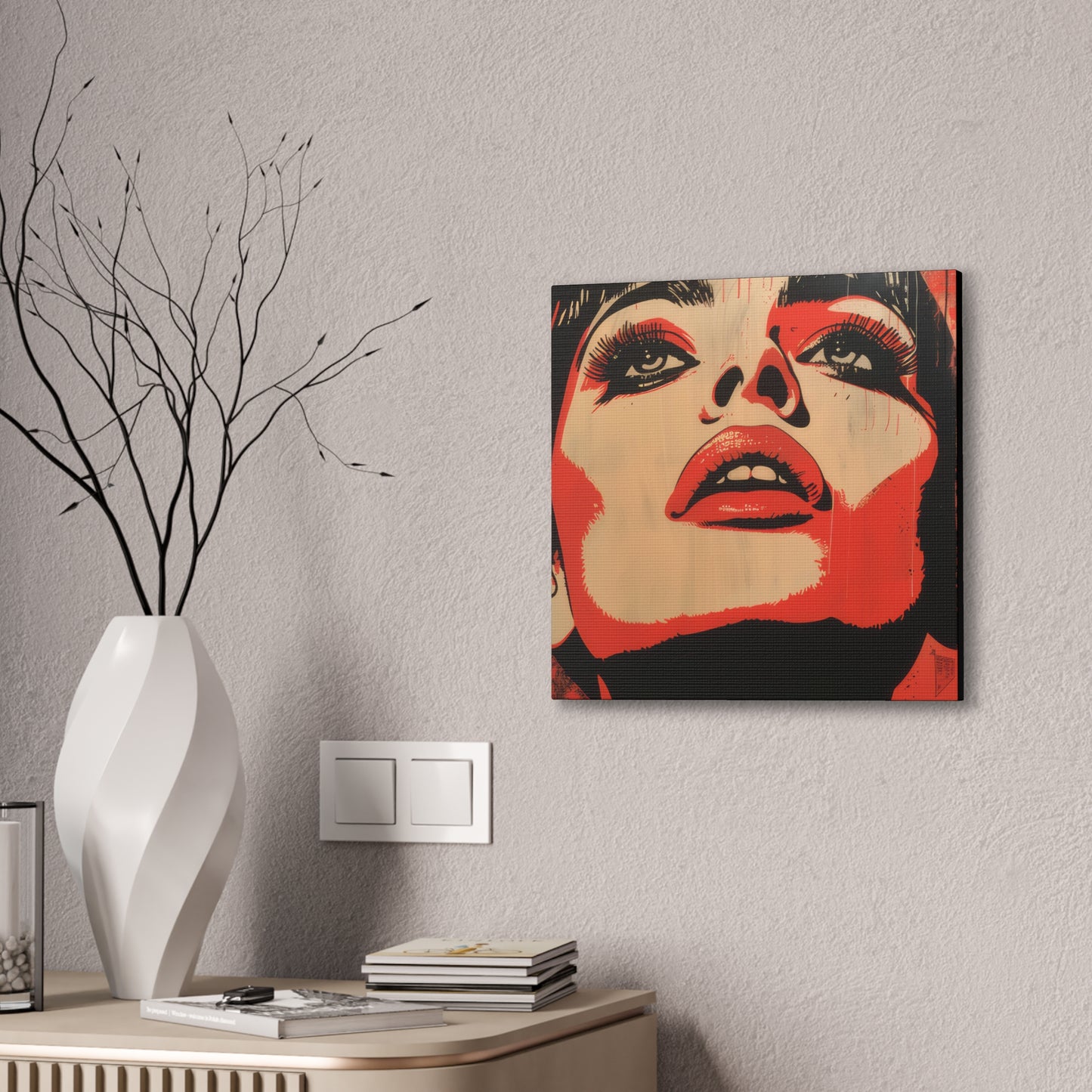 Movie Diva - Canvas Stretched, 0.75"