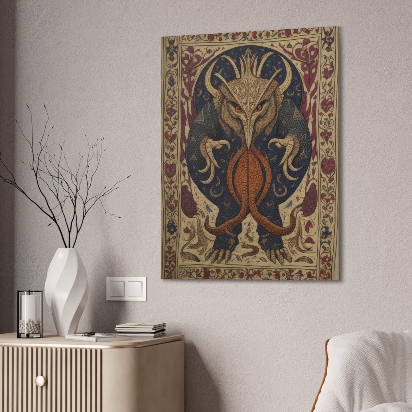 Medieval Tapestry - Canvas Stretched, 0.75"