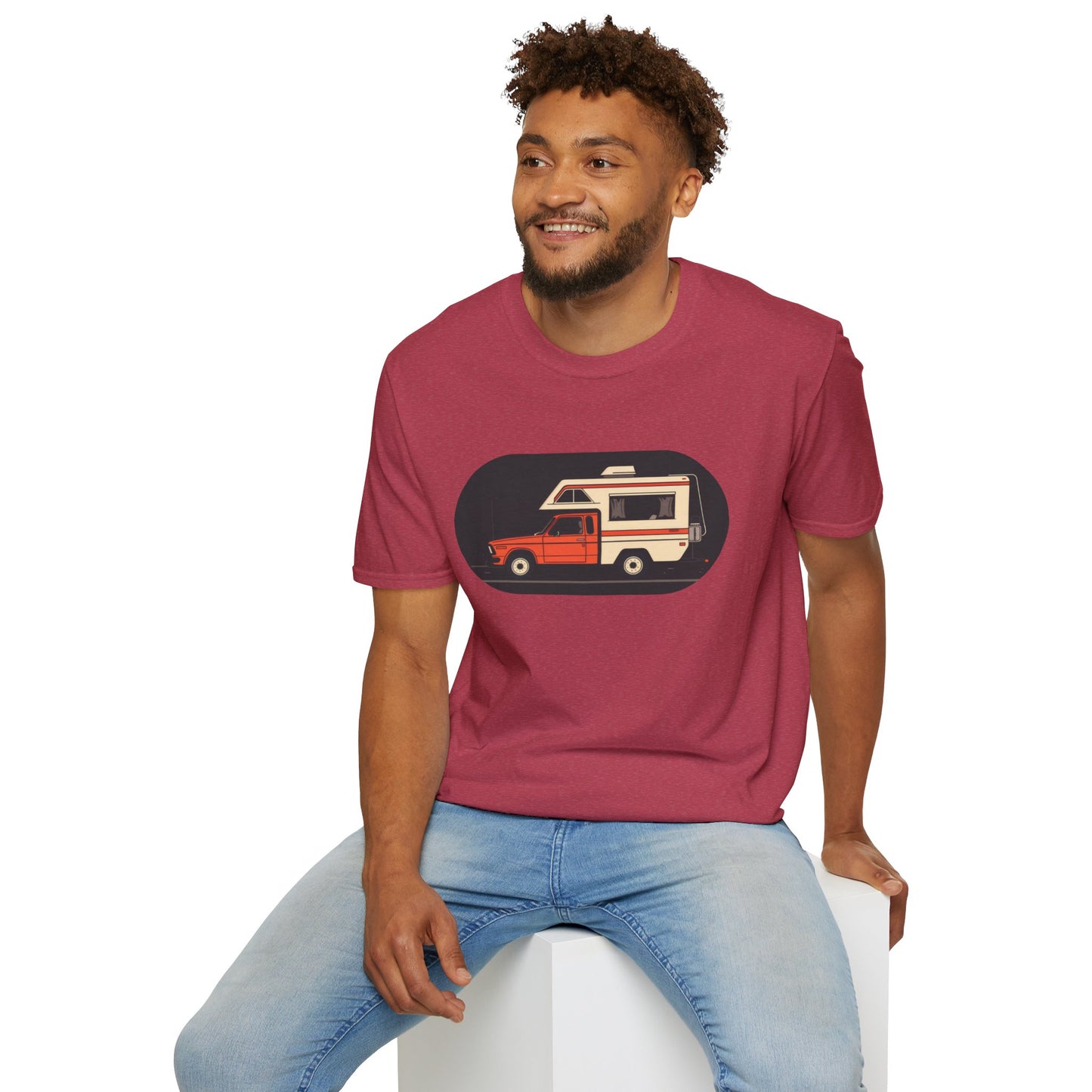 Camping! - Unisex Softstyle T-Shirt