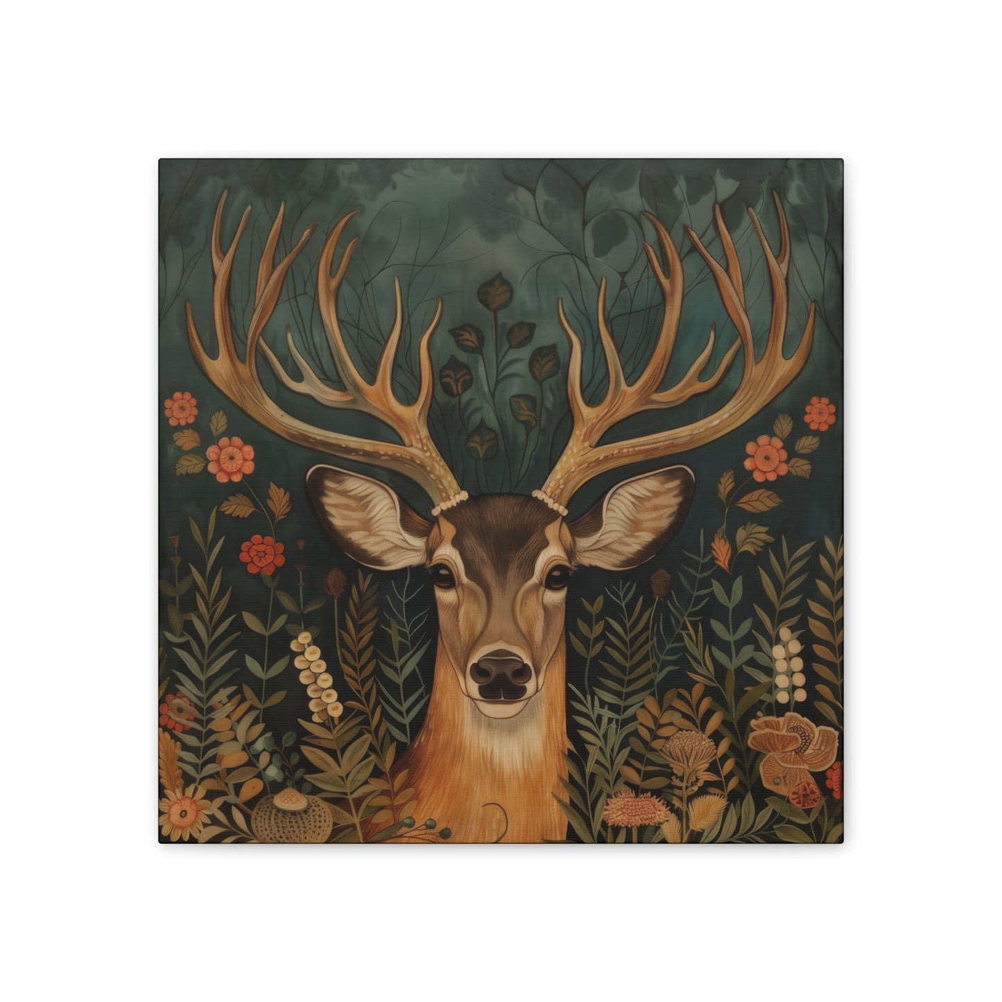 Deer - Canvas Stretched, 0.75"