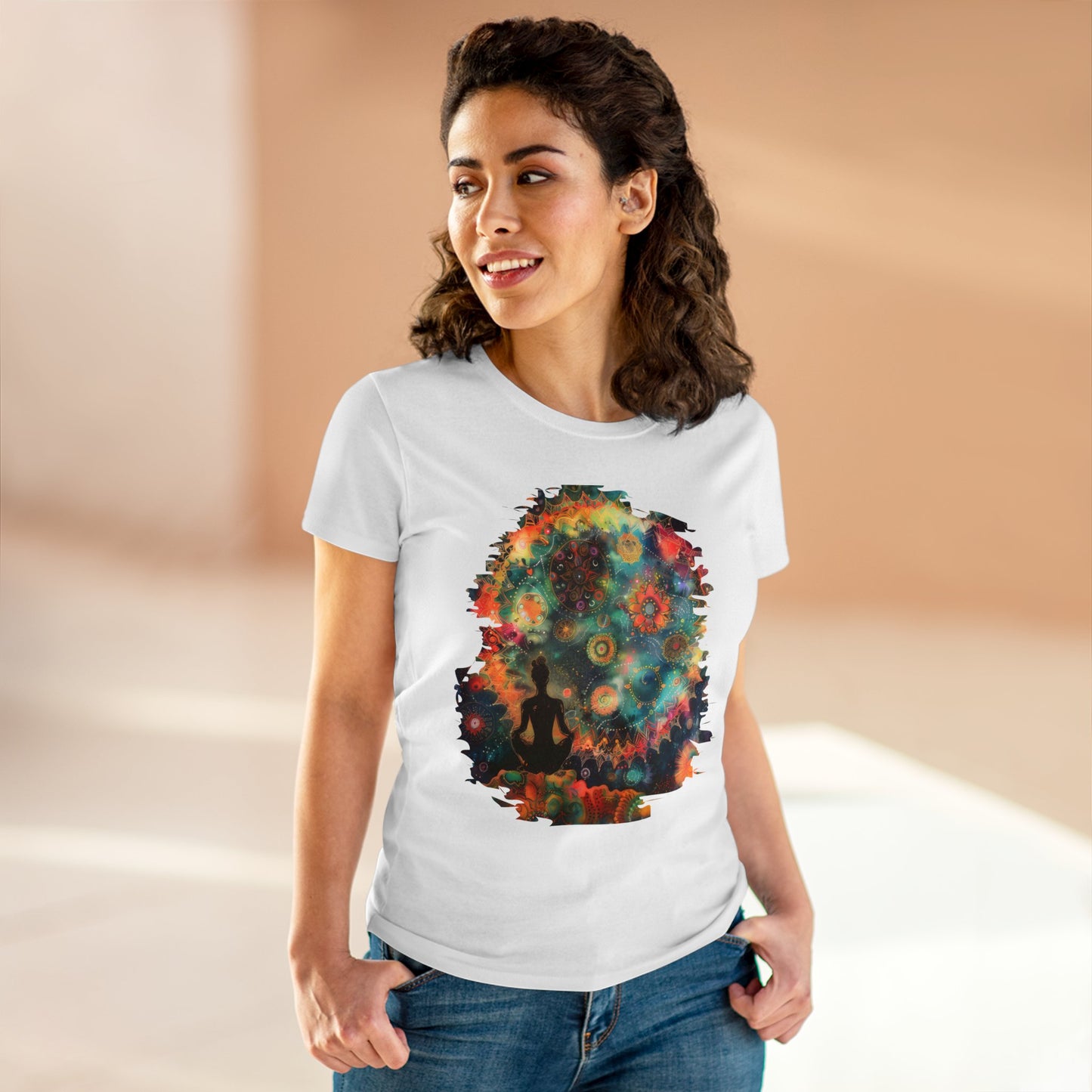 Meditation - Women's Midweight Cotton Tee