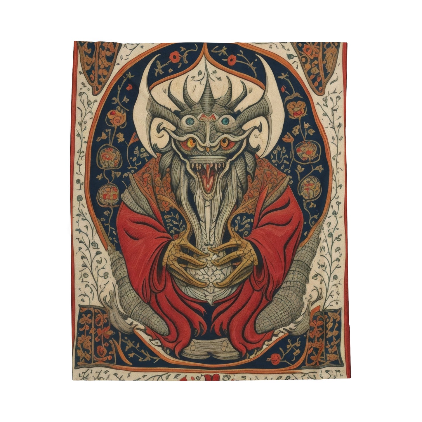 Incubus Medieval Tapestry - Velveteen Plush Blanket