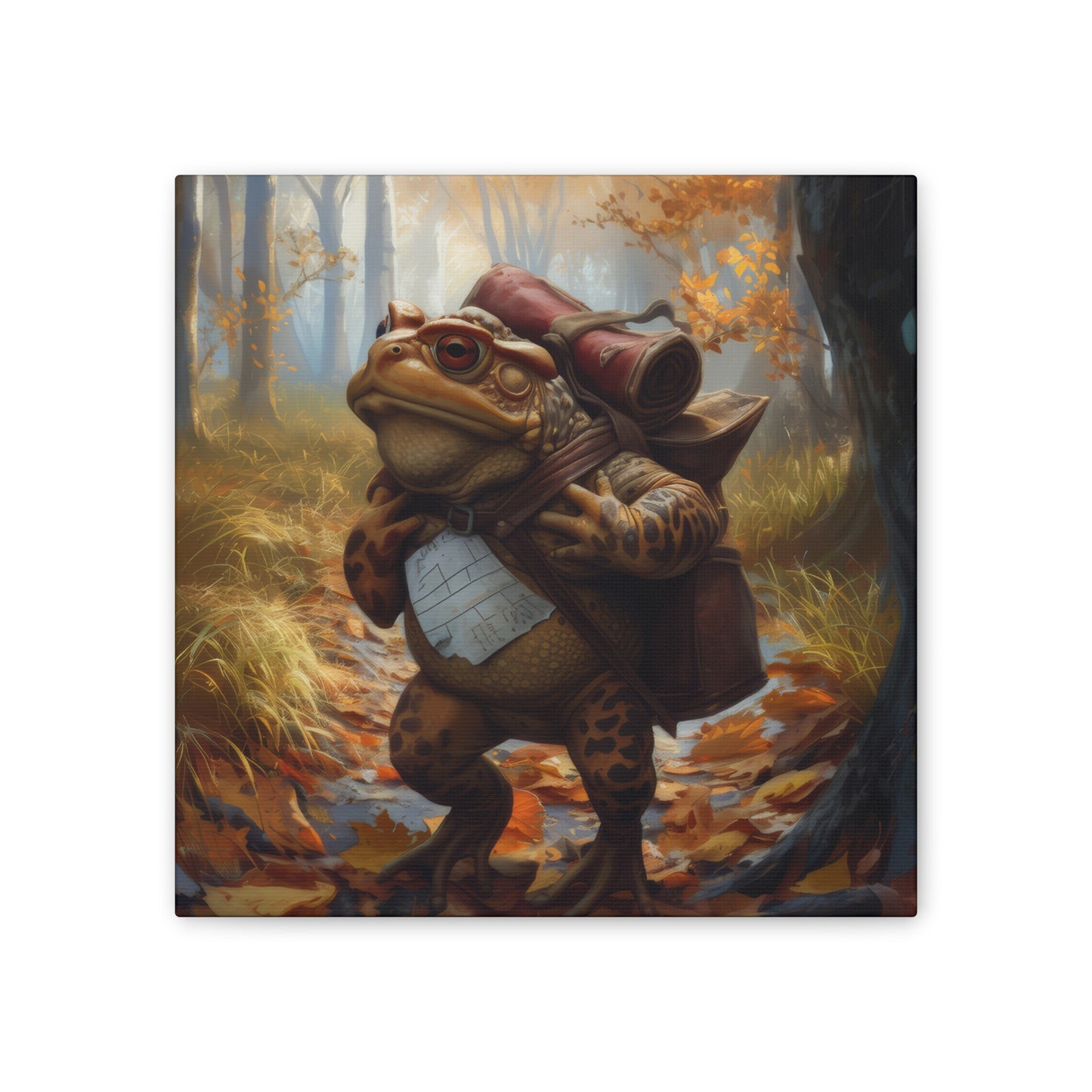 Toad Journey - Canvas Stretched, 0.75"