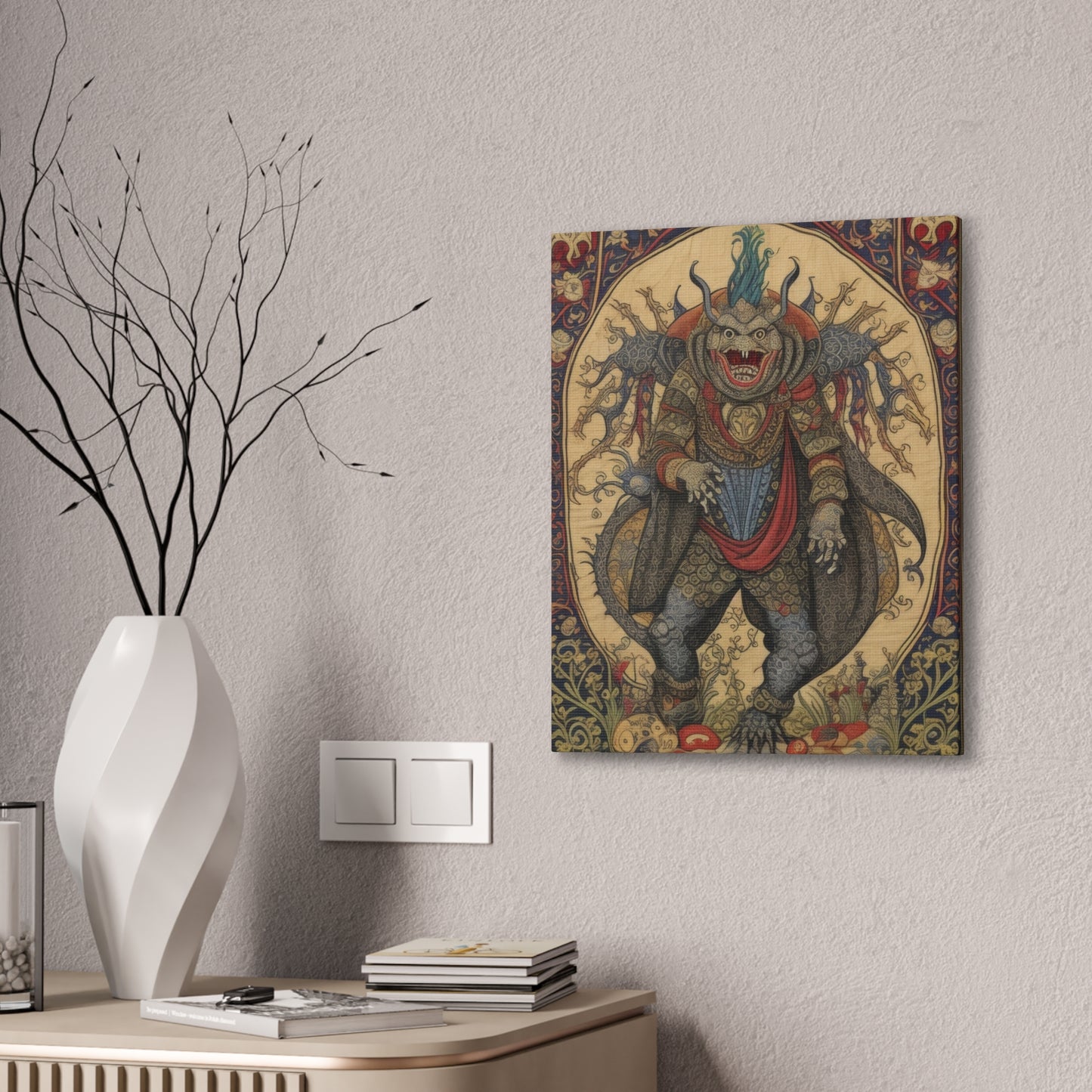 Medieval Tapestry - Canvas Stretched, 0.75"