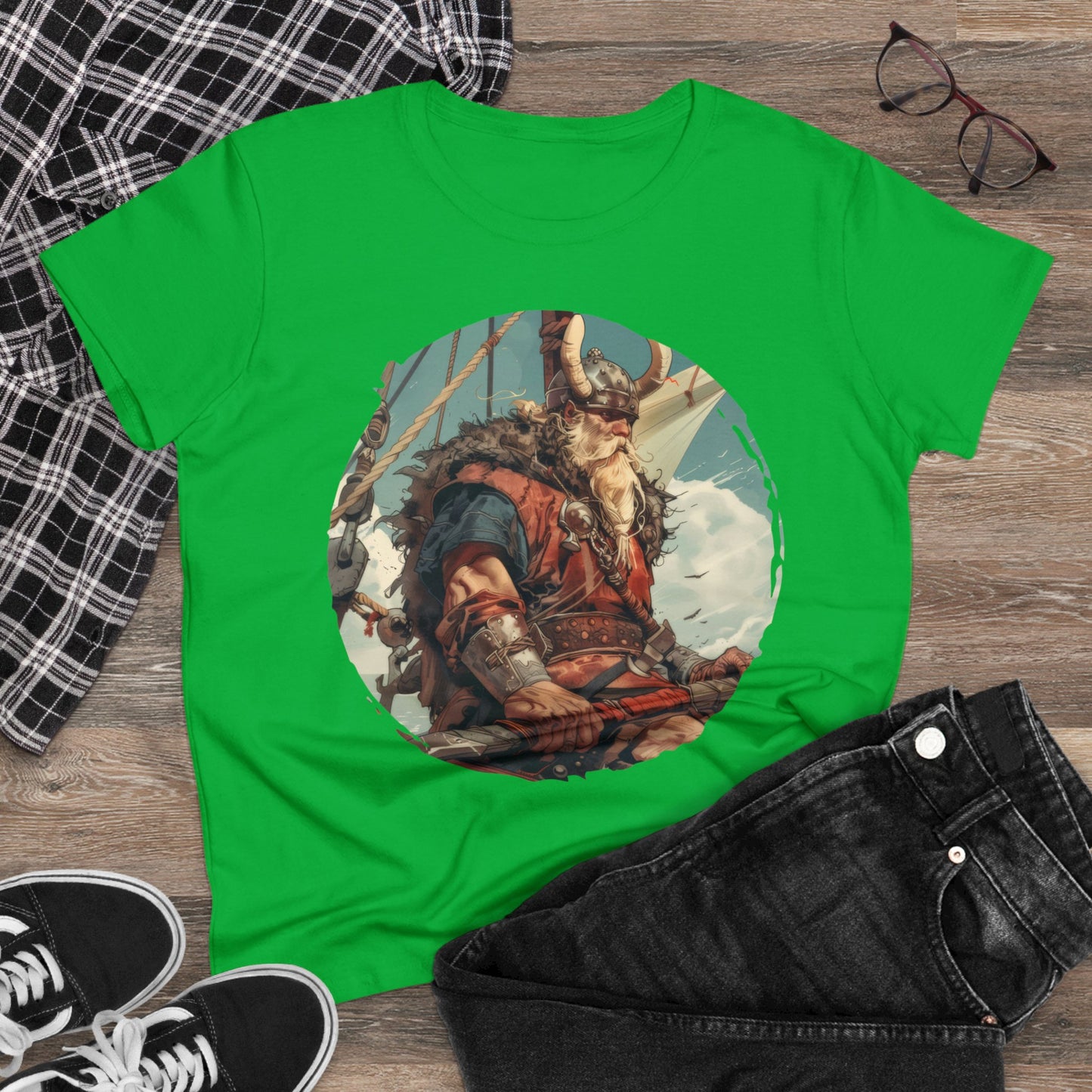 Viking - Fantasy - Women's Midweight Cotton Tee