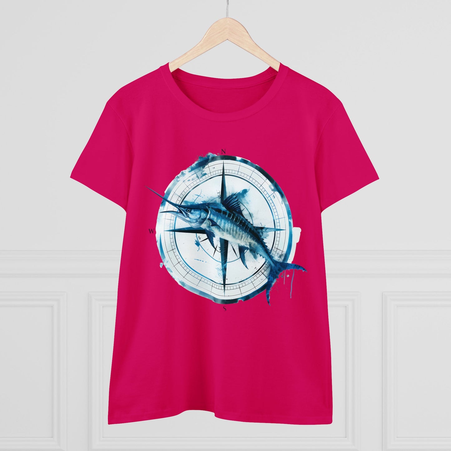 Marlin - Women's Midweight Cotton Tee