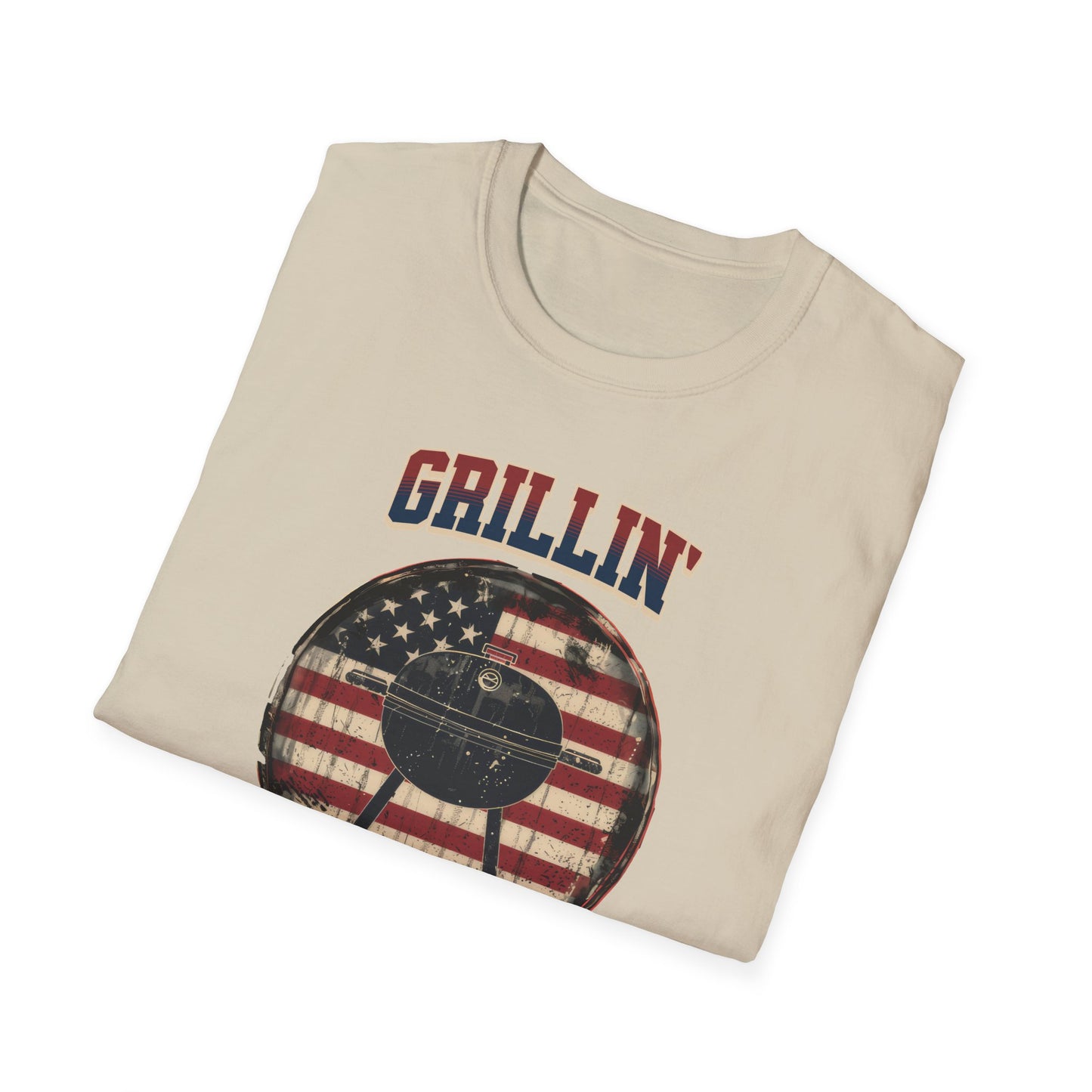 Grillin and Chillin - Unisex Softstyle T-Shirt