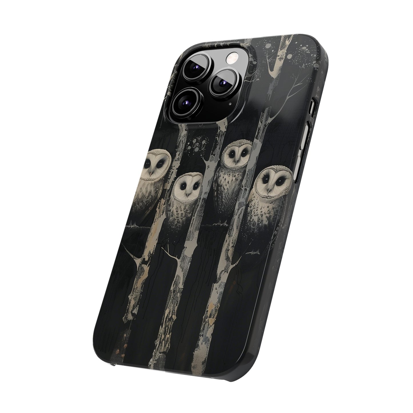 Owls at Night Phone Case