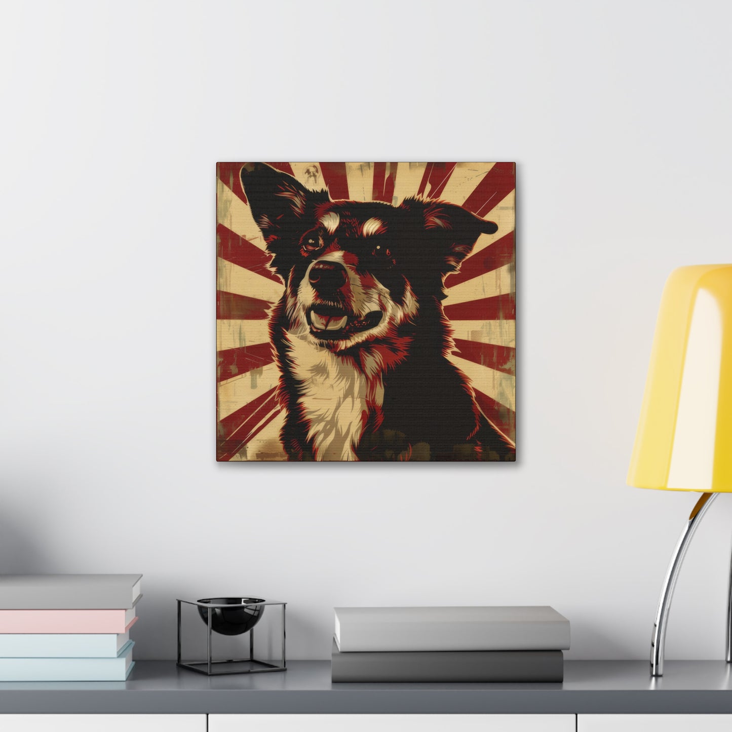 Comrade Canine - Canvas Stretched, 0.75"