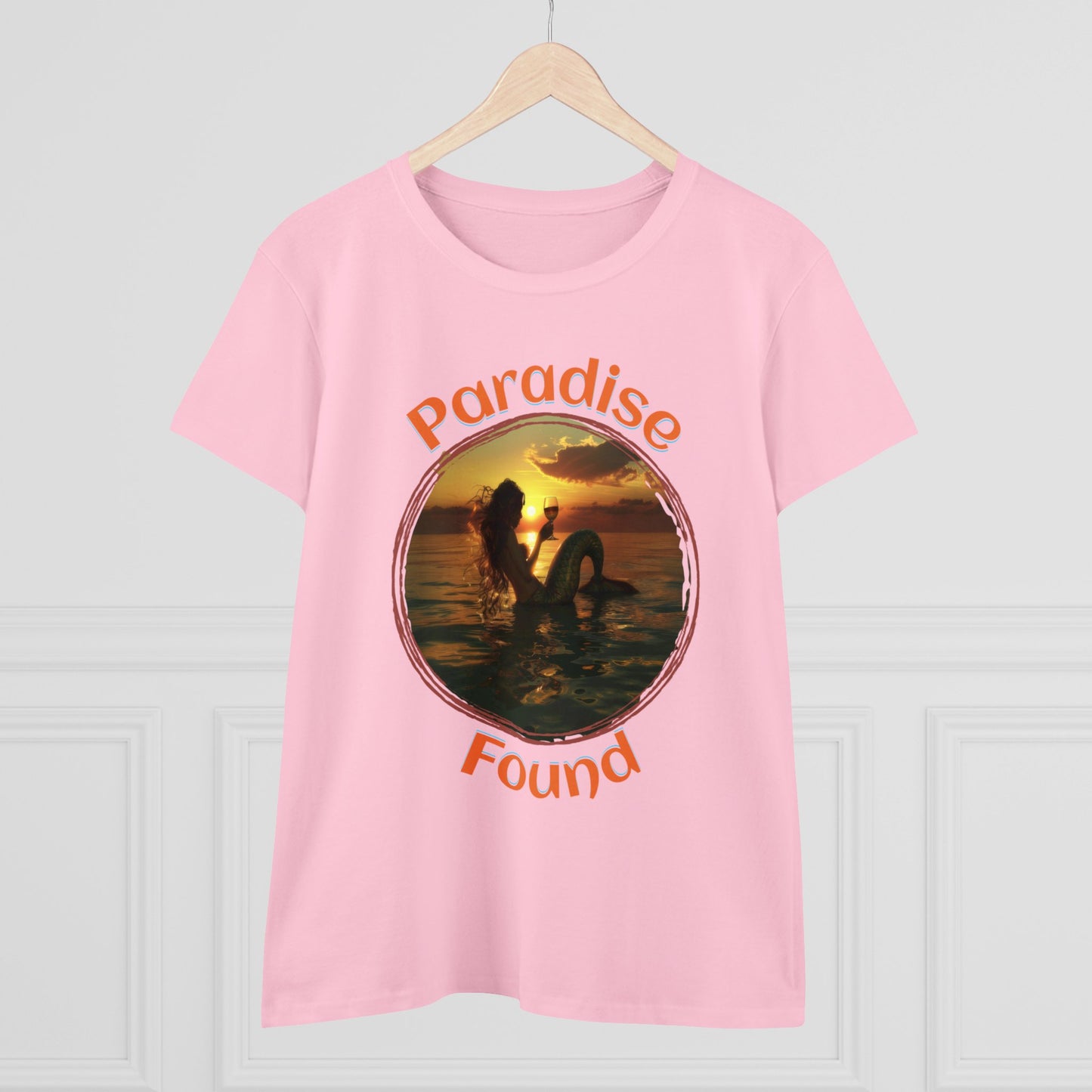 Paradise Found - Women's Midweight Cotton Tee