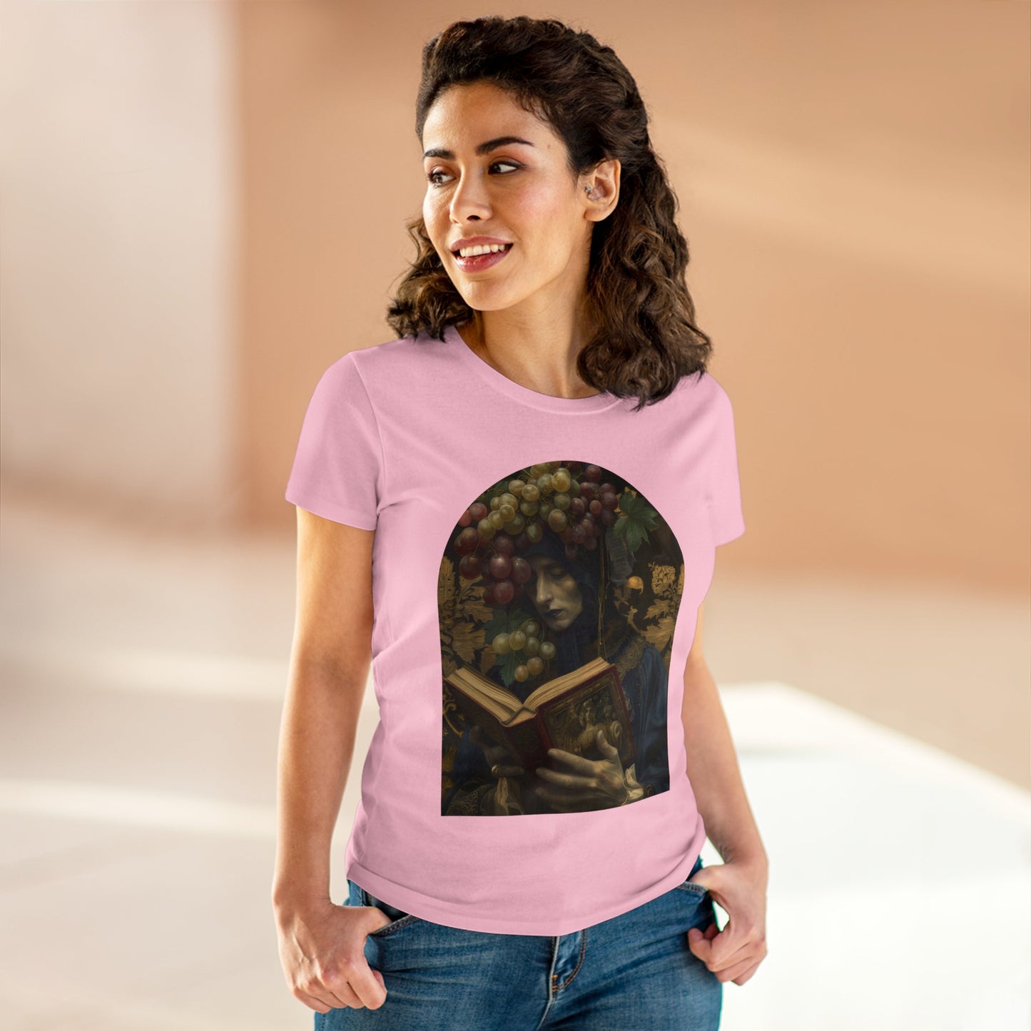 Solemn Reading - Fantasy - Women's Midweight Cotton Tee