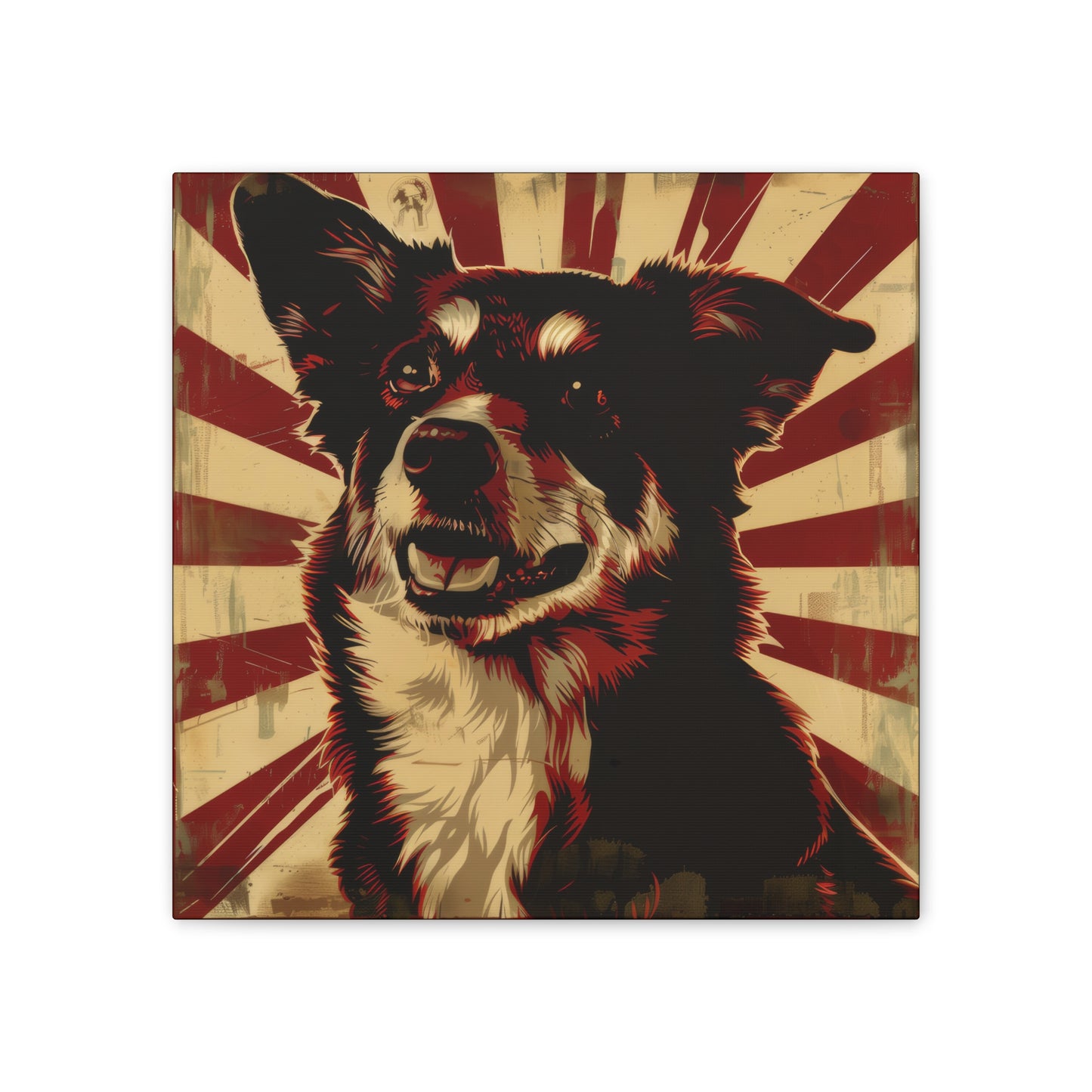 Comrade Canine - Canvas Stretched, 0.75"