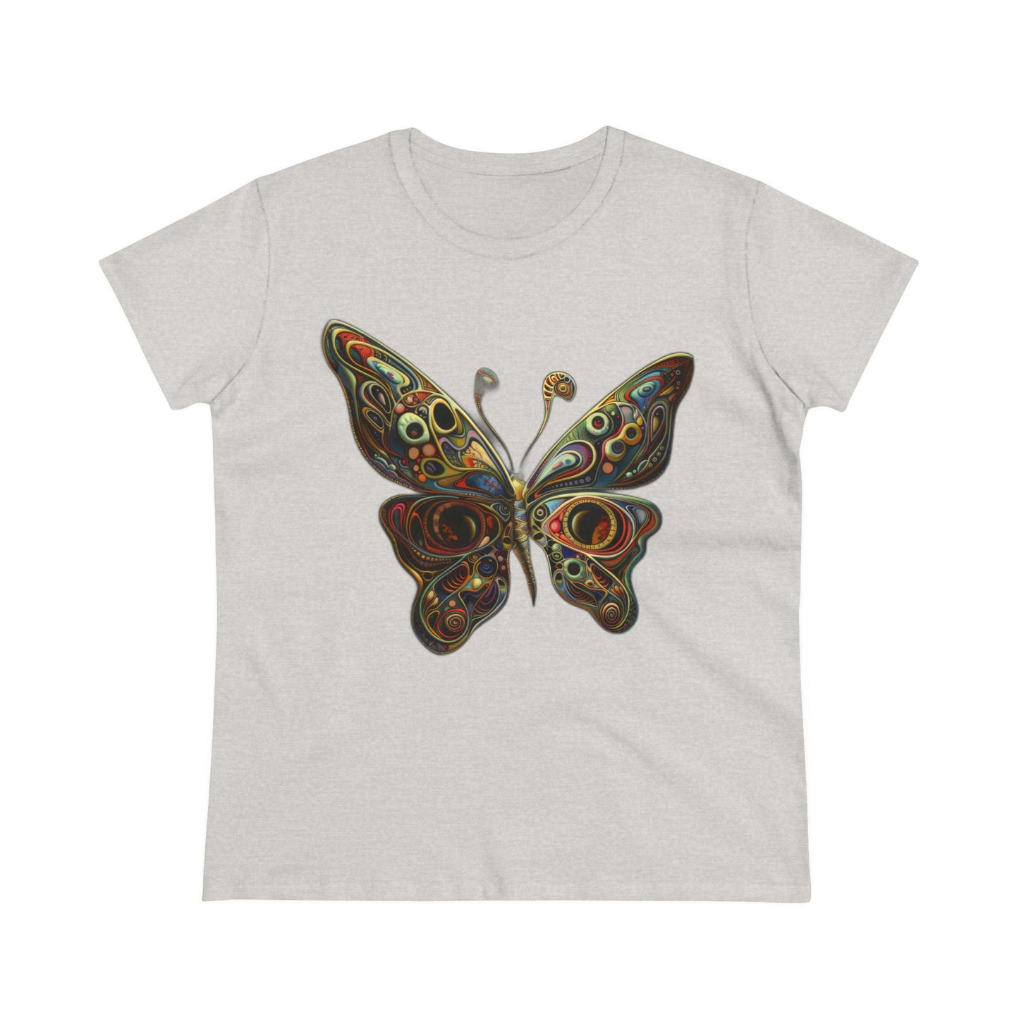 Butterfly - Women's Midweight Cotton Tee