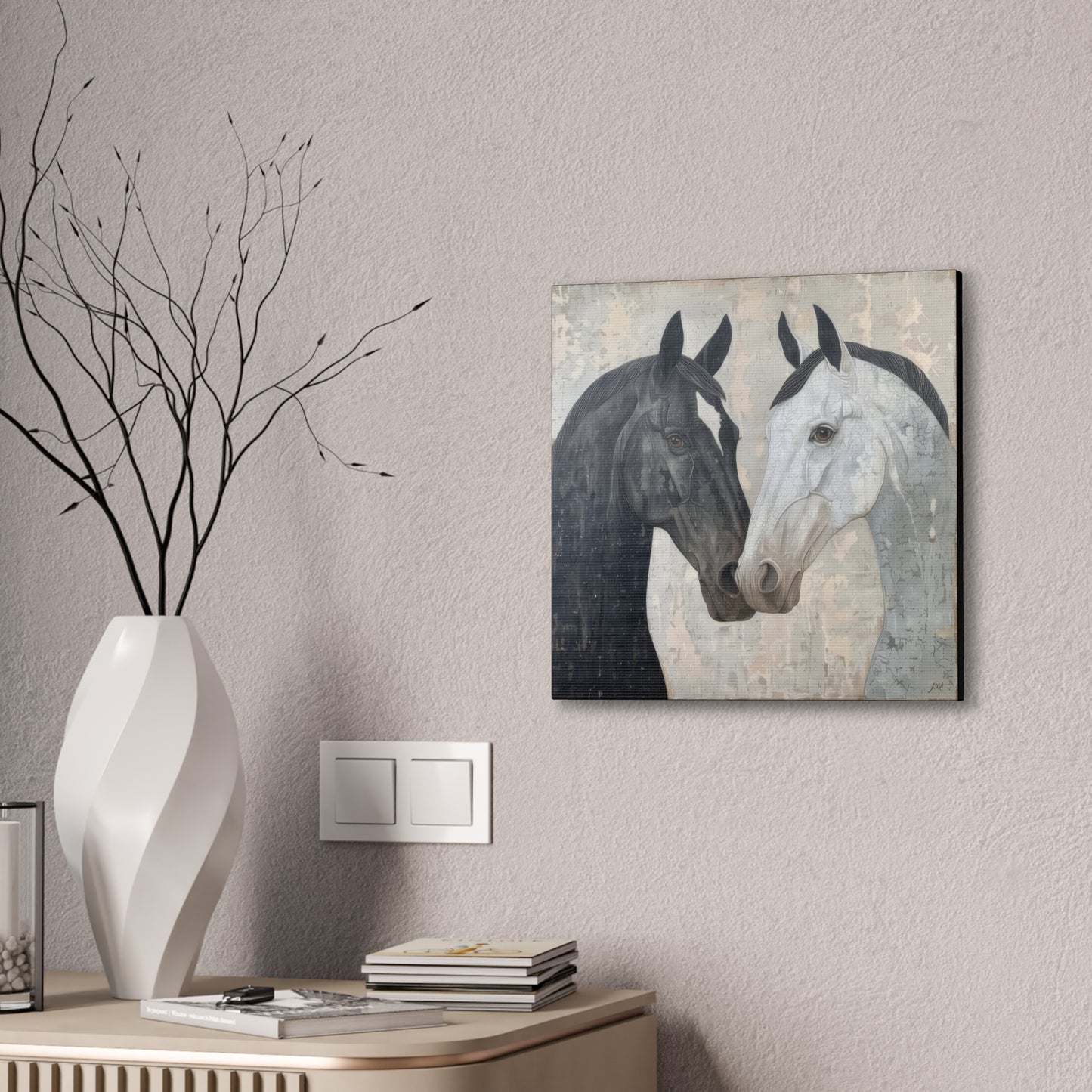 Horses - Canvas Stretched, 0.75"