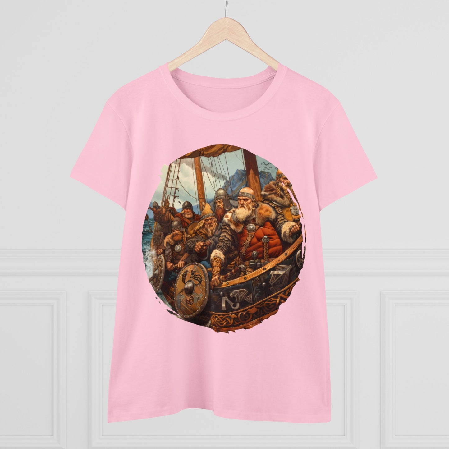 Vikings - Fantasy - Women's Midweight Cotton Tee